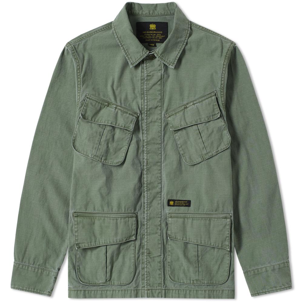 Lyst - Neighborhood Fatigue Jacket in Green for Men