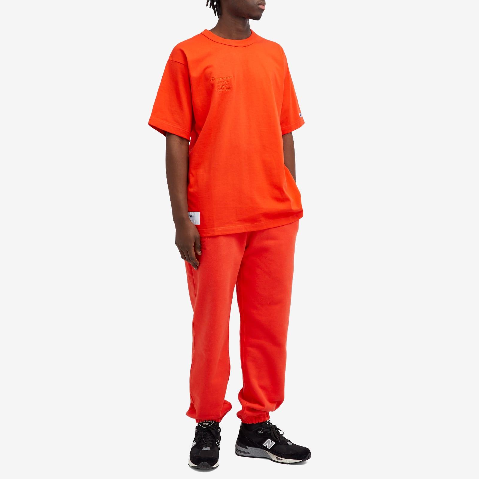 Champion X Wtaps T-Shirt in Orange for Men | Lyst Champion X Wtaps T-Shirt in Orange for Men | Lyst