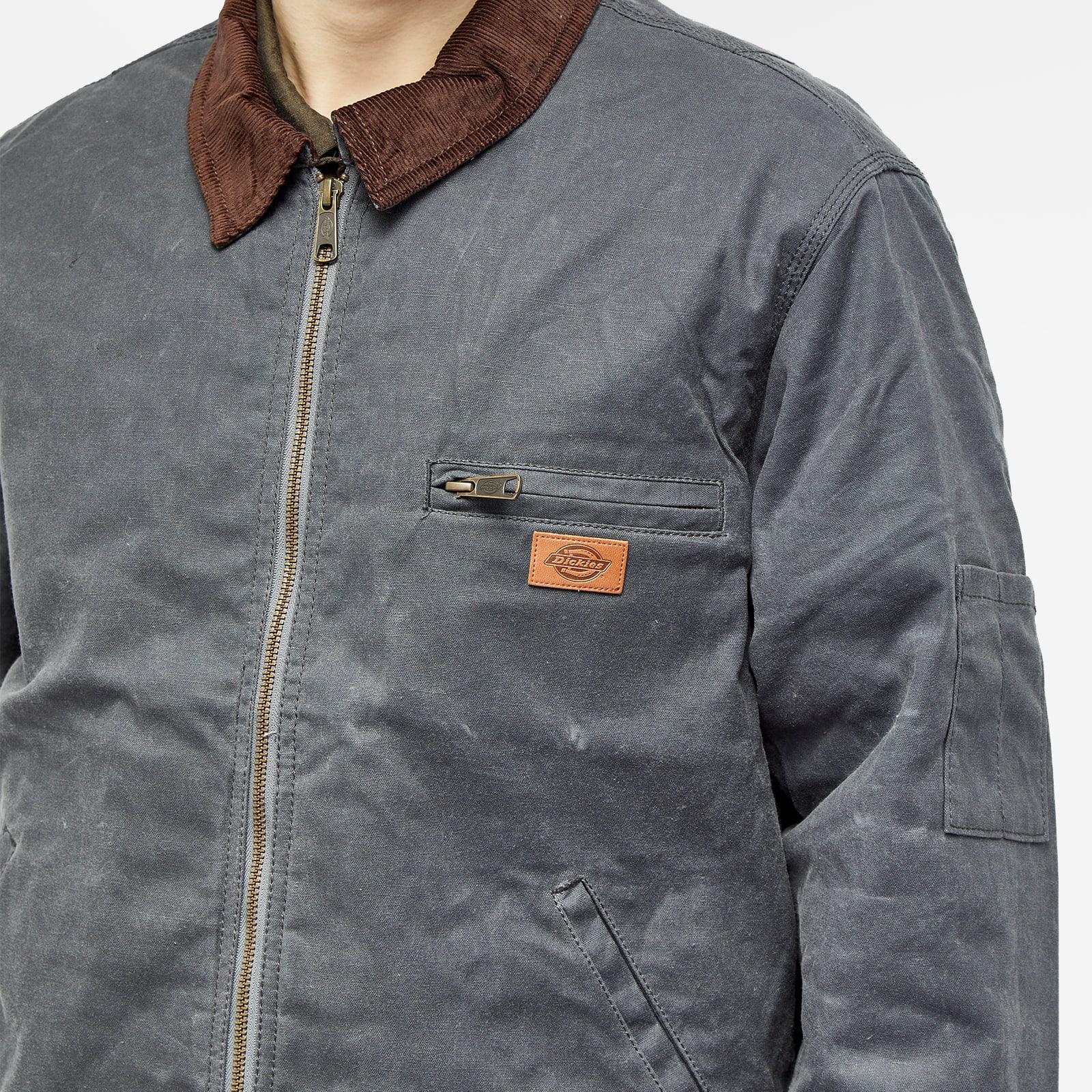 Dickies Lucas Waxed Zip Jacket in Gray for Men | Lyst