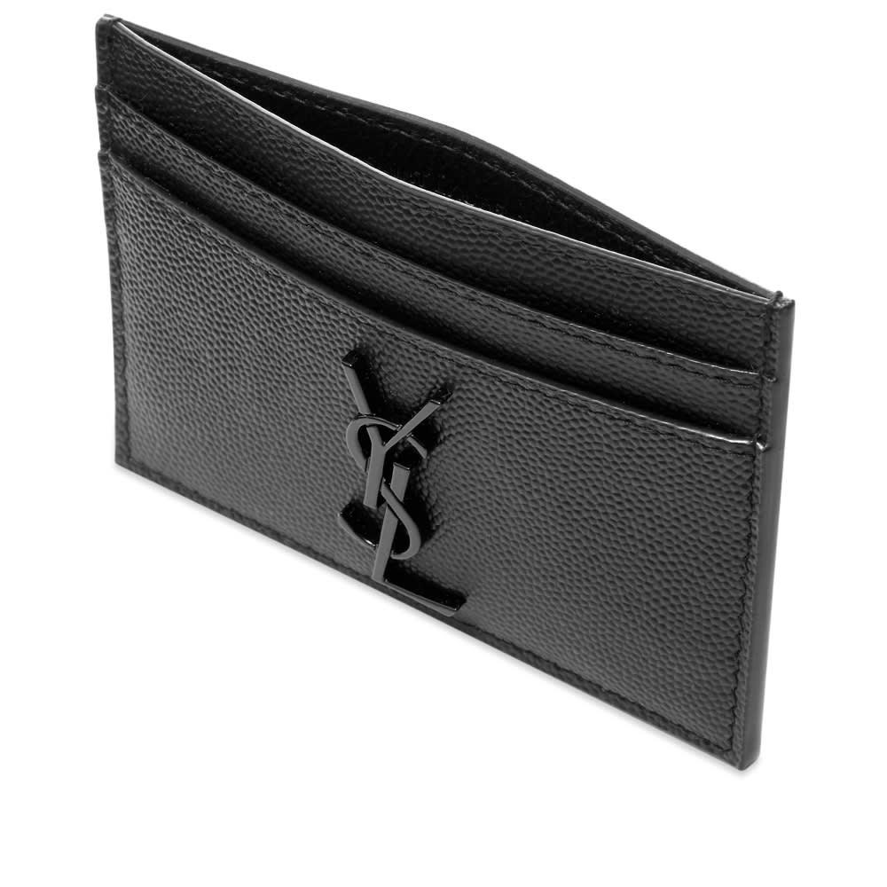 ysl card holder ssense
