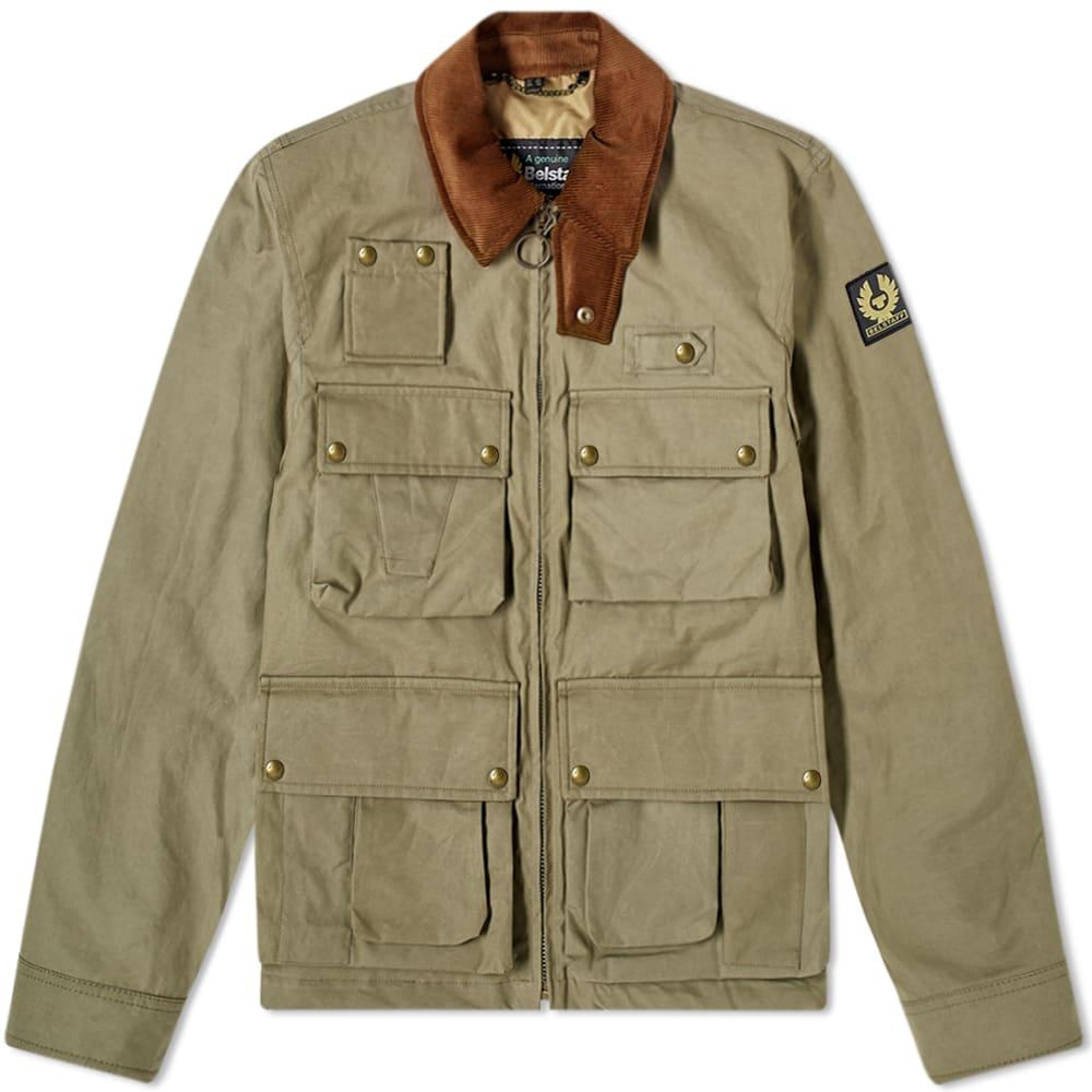 Belstaff Cotton Castmaster Fly Fishing Jacket in Green for Men Lyst