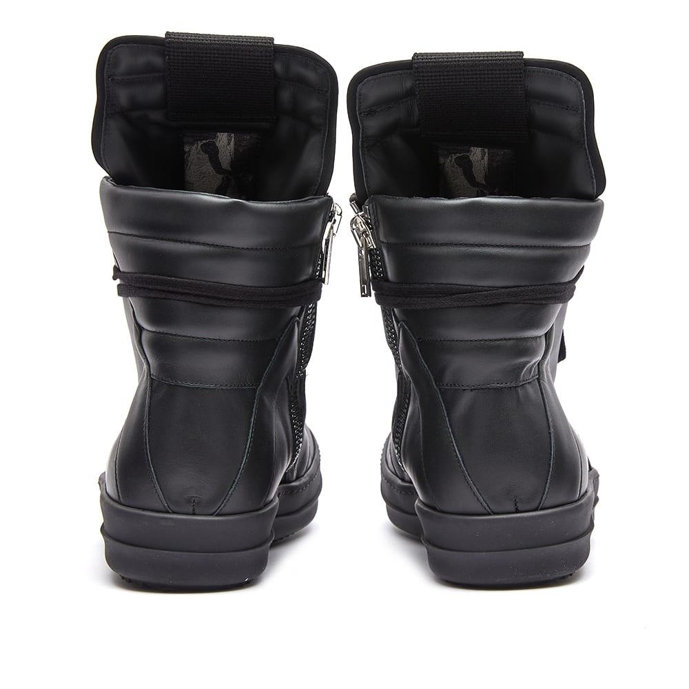 Rick Owens Geobasket Sneakers in Black for Men | Lyst