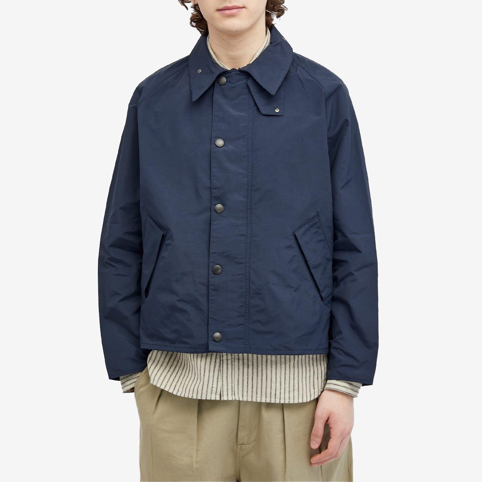 Barbour Os Transport Showerproof Jacket in Blue for Men | Lyst