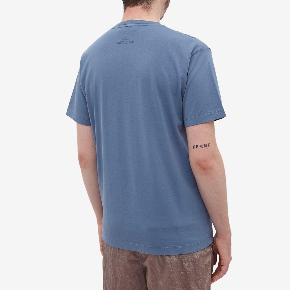 Stone Island Mosaic One Print T-shirt in Blue for Men | Lyst