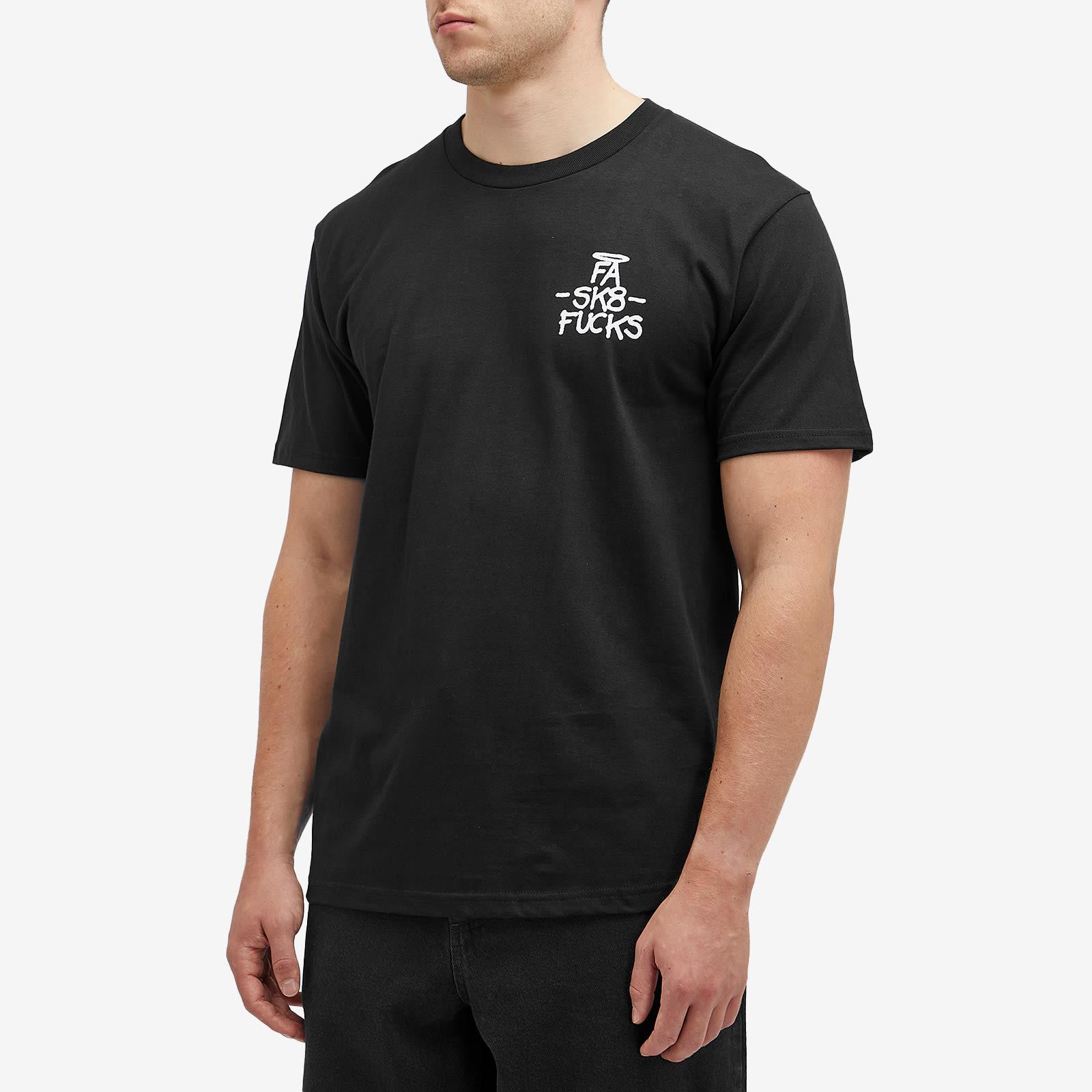 【FUCKING AWESOME】 SK8 FUCKS SHORT SLEEVE TEE BLACK SK8 Fucks Short Sleeve Tee – Fucking Awesome