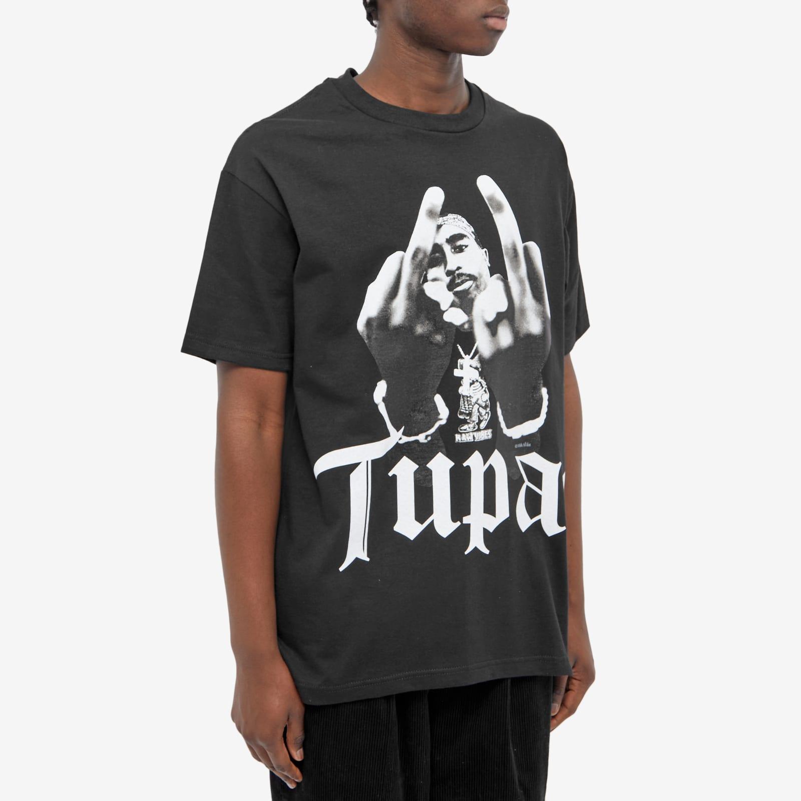 Wacko Maria Tupac Type 2 Crew T-shirt in Black for Men | Lyst Canada