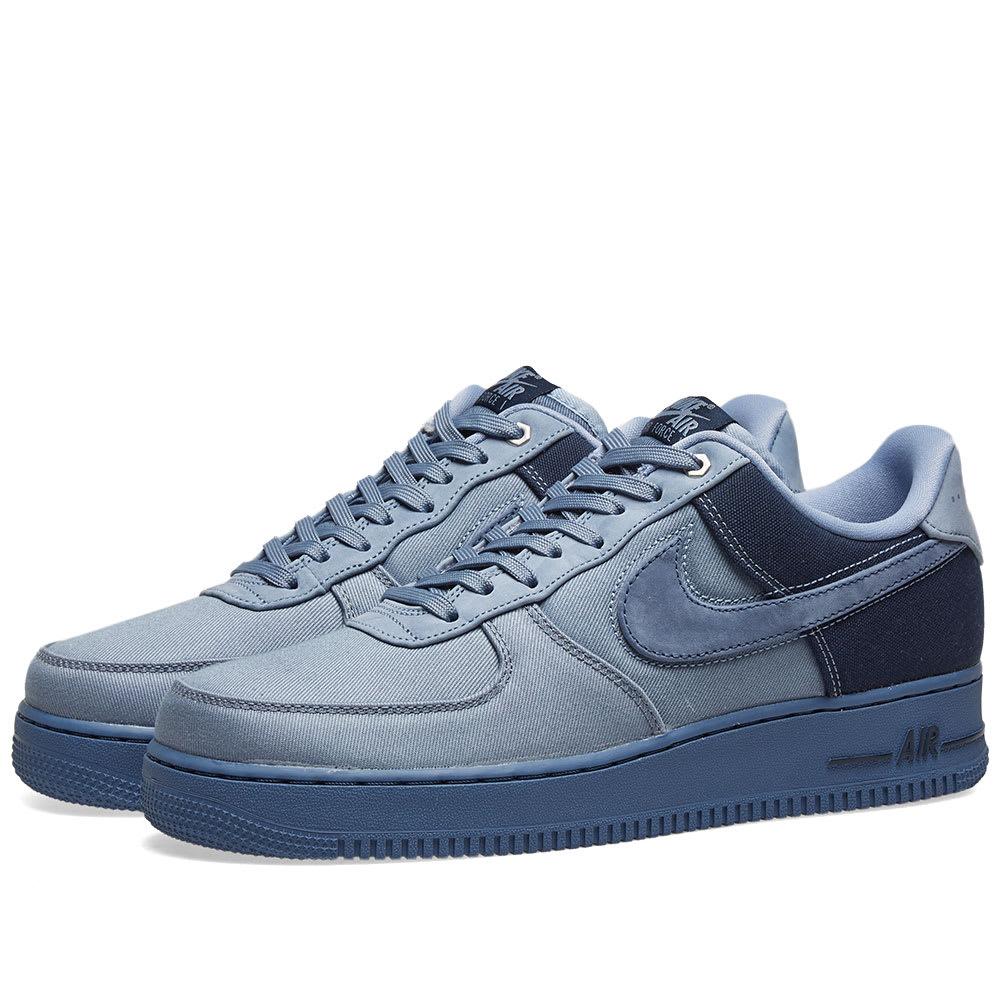 Nike Leather Air Force 1 '07 Premium in Blue for Men - Lyst