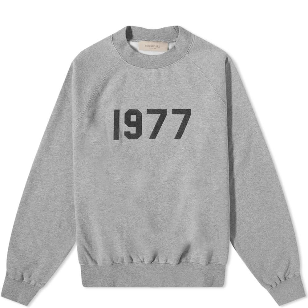 Fear of God ESSENTIALS 1977 Crew Neck Sweat in Gray for Men | Lyst