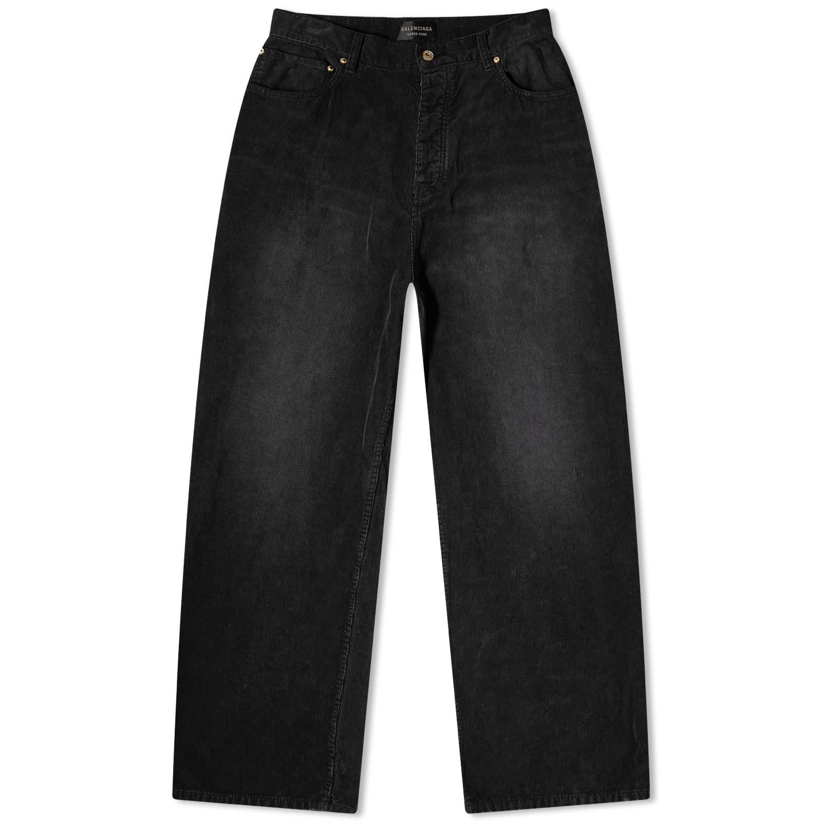 Balenciaga Runway Baggy Jeans in Black for Men Lyst