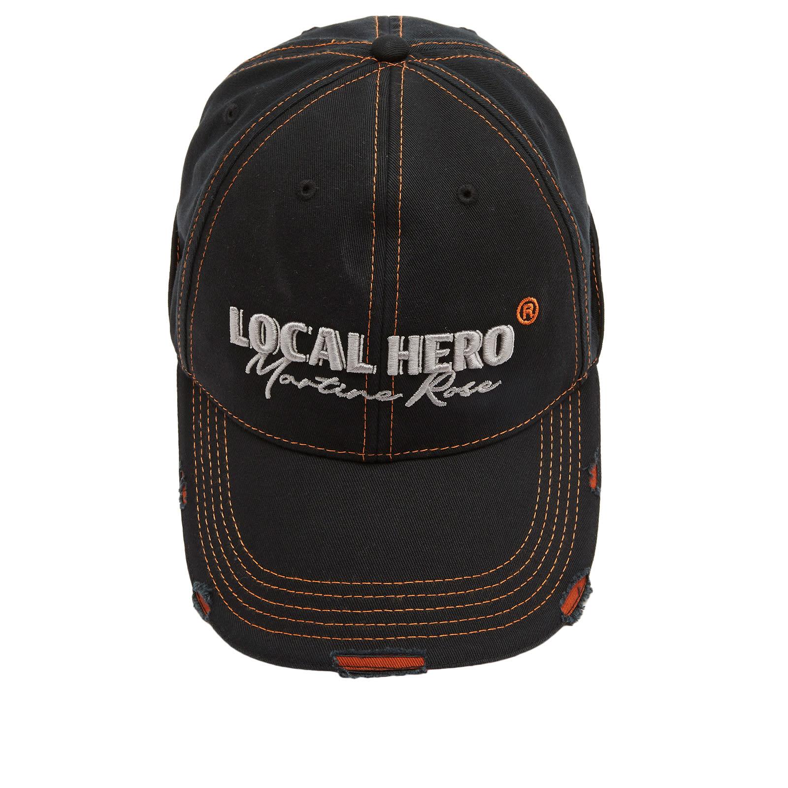 Martine Rose Local Hero Cap in Black | Lyst Canada