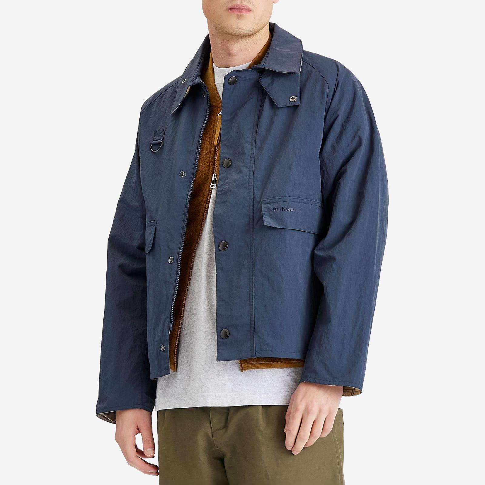 Barbour Os Spey Lightweight Showerproof Jacket in Blue for Barbour Os Spey Lightweight Showerproof Jacket in Blue for
