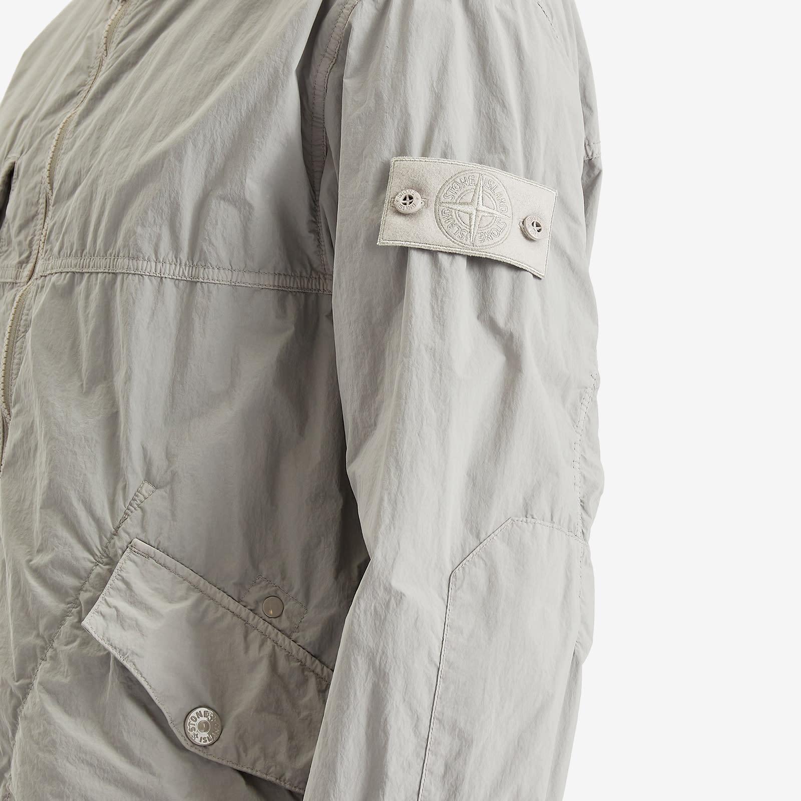 Stone Island Ghost Piece Nylon Smerigliato Short Parka Jacket in 