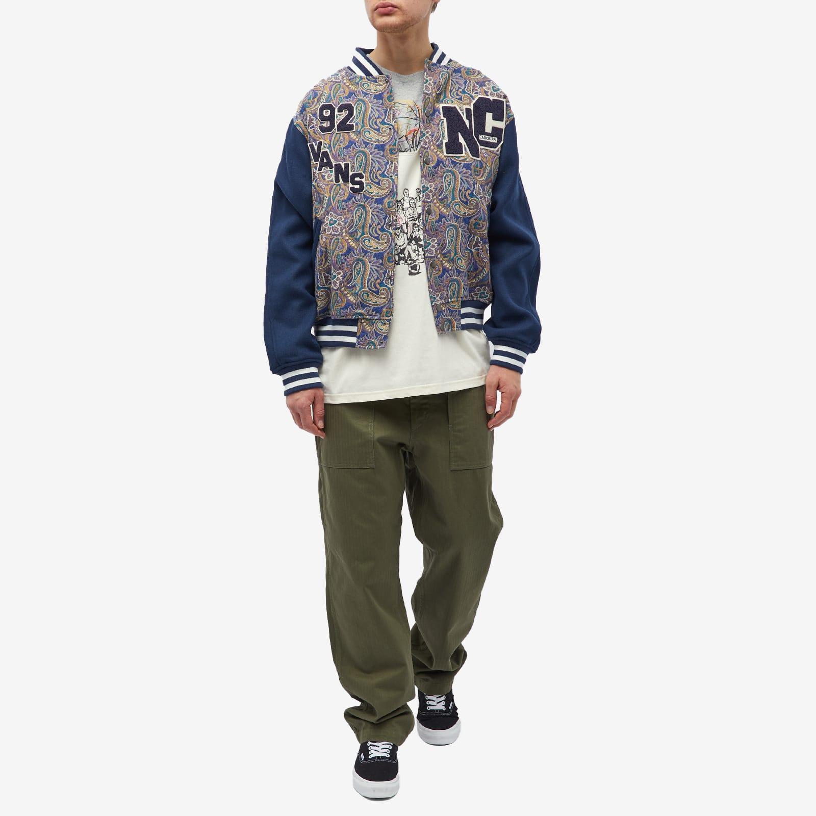 Men's Green Louis Vuitton Varsity Jacket - Victoria Jacket