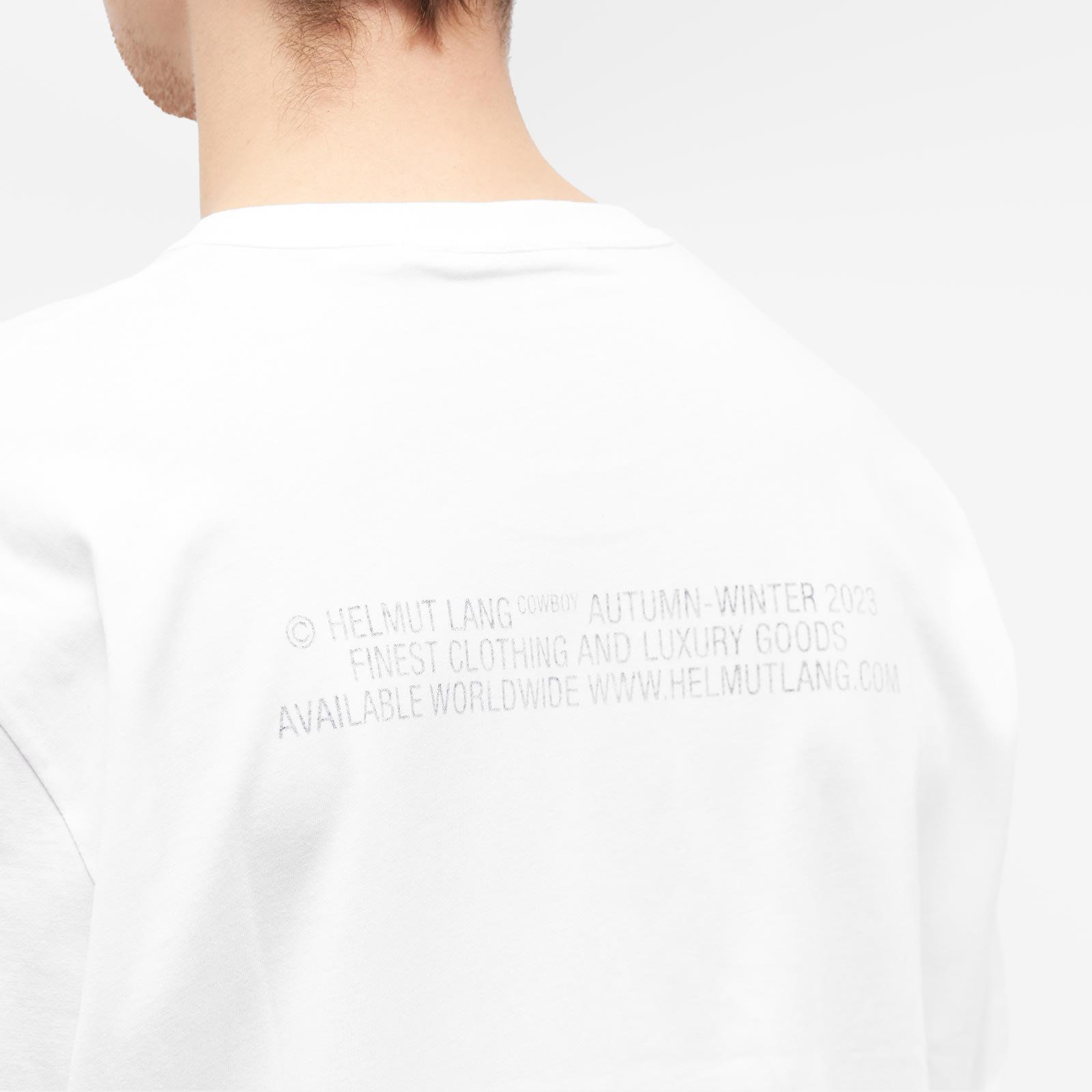 Helmut Lang Cowboy T-shirt in White for Men