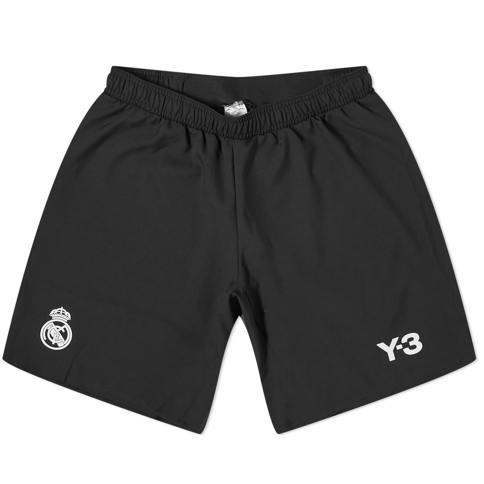 Y-3 X Real Madrid 4Th Goalkeeper Jersey Shorts in Black for Men | Lyst