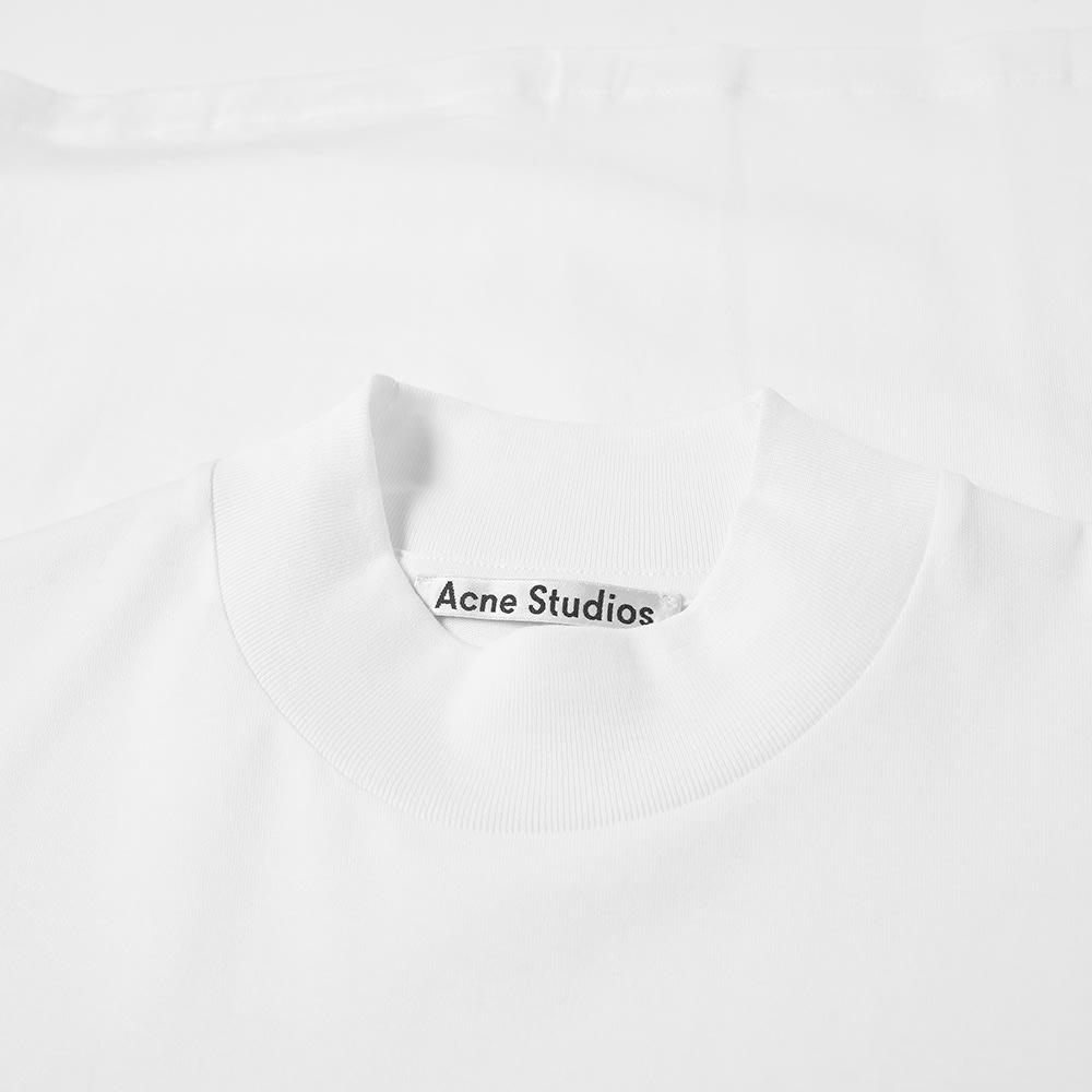 acne studios eagan mock neck tee