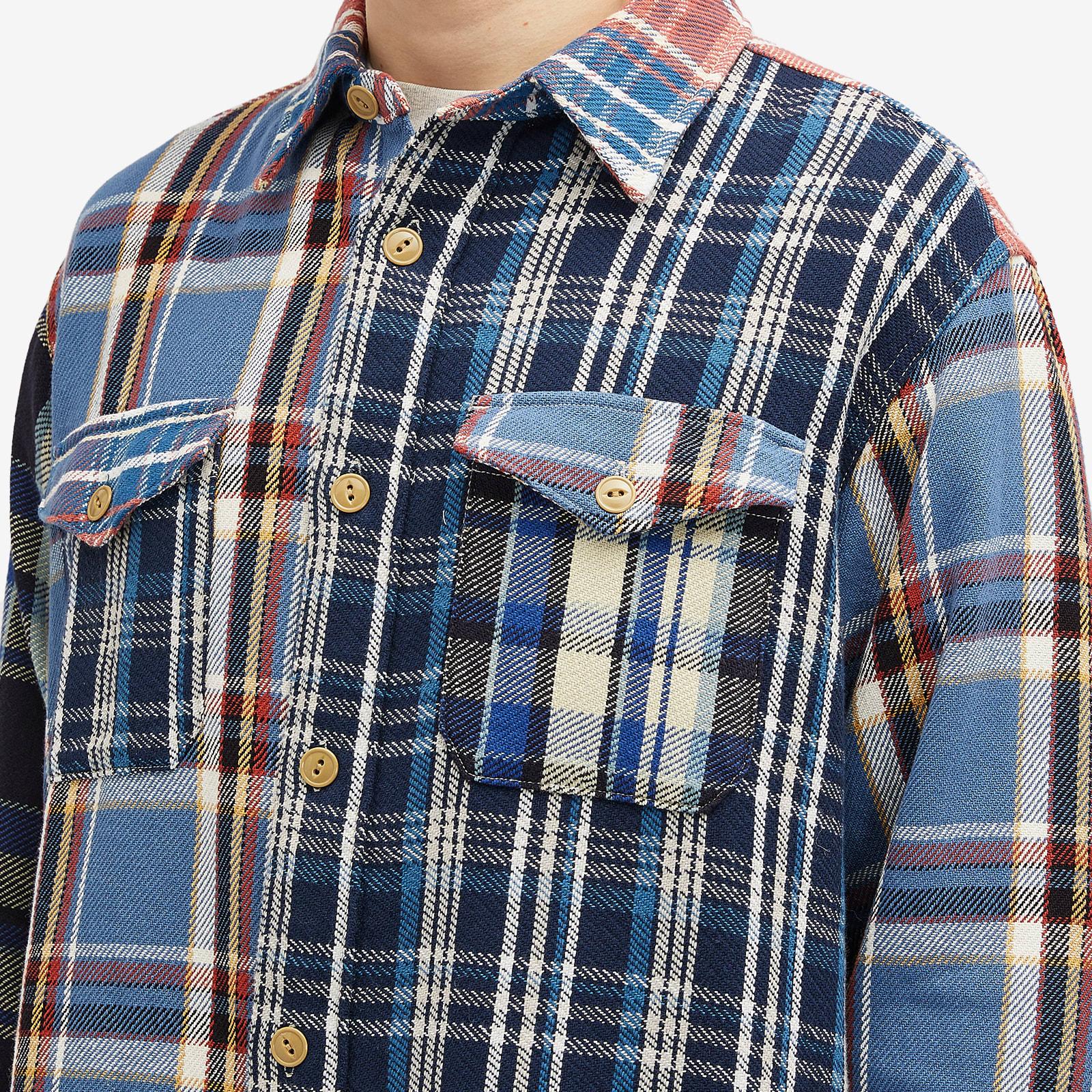 トップス HUMAN MADE CHECK BD SHIRT NAVY XL Human Made Crazy Check L/S Shirt in Blue for Men | Lyst UK