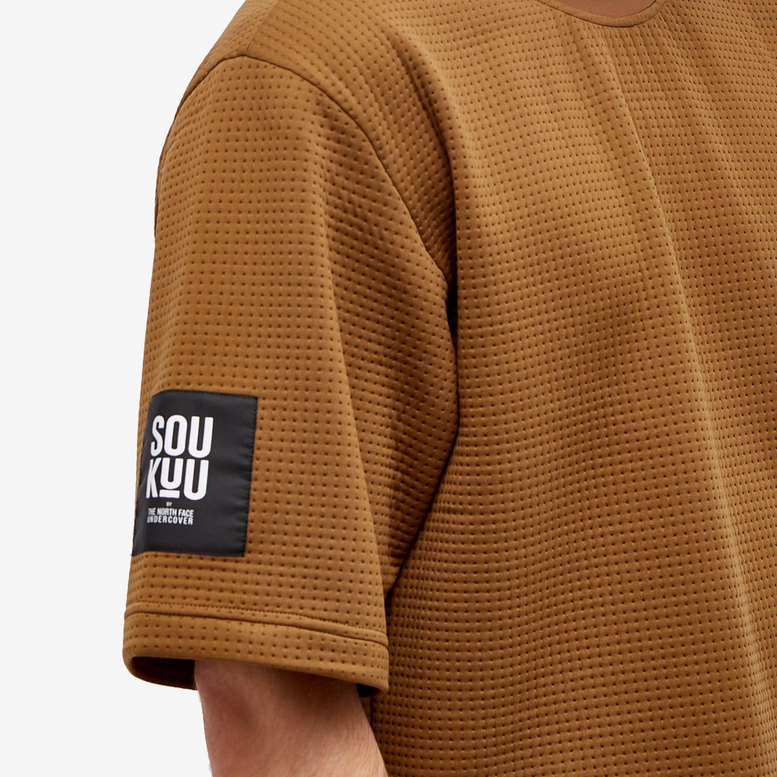 The North Face X Undercover Soukuu Dot Knit T-Shirt Sepia in Brown 