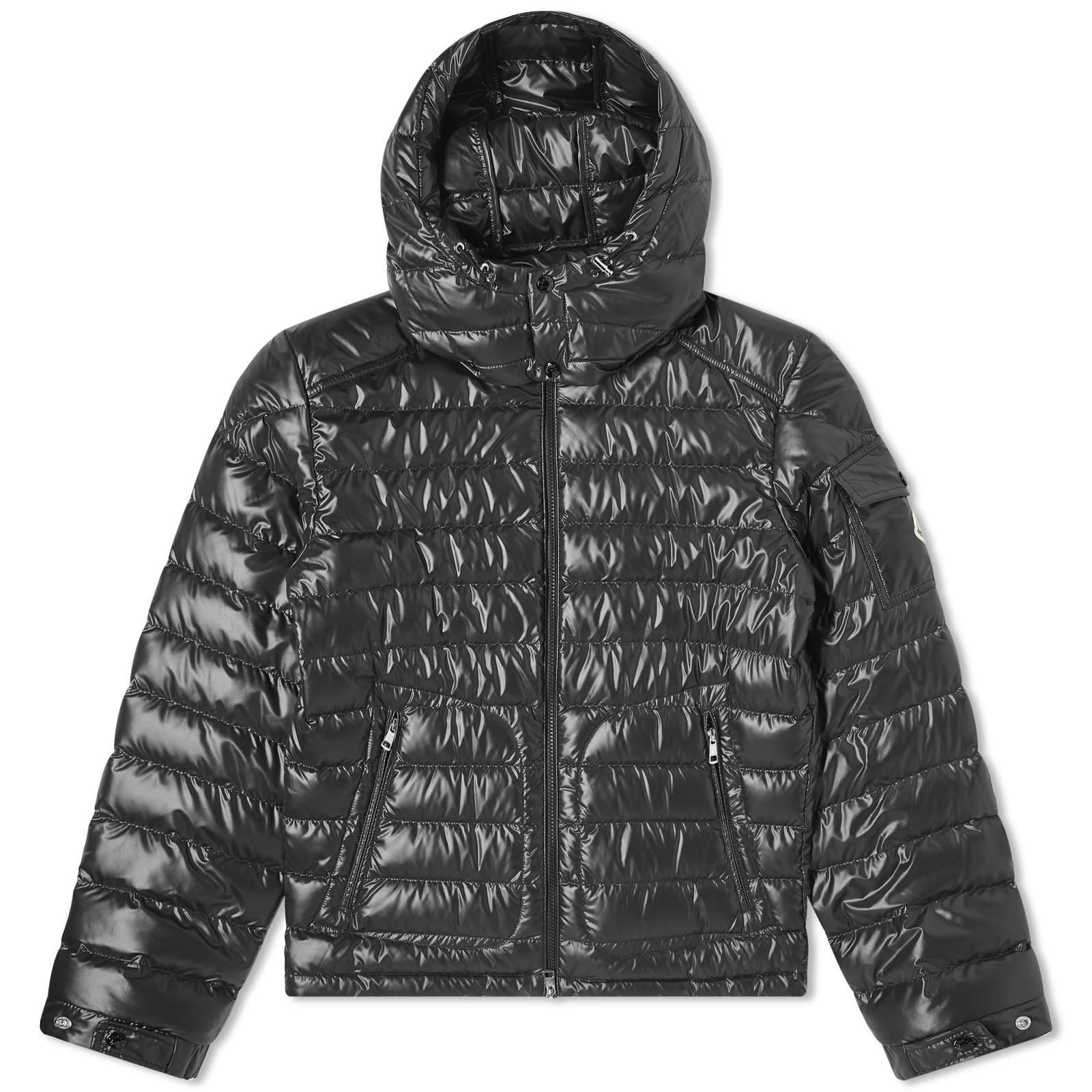 Moncler Lauros Hooded Light Down Jacket in Black for Men | Lyst