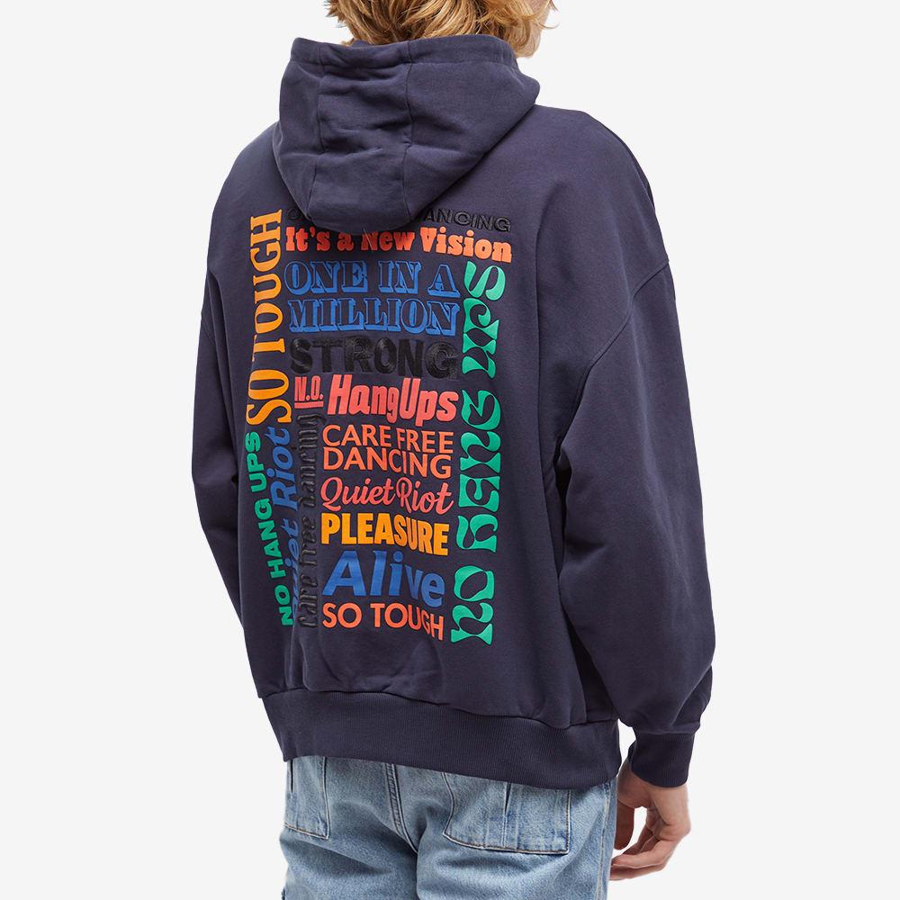 Tommy Hilfiger X Martine Rose Graphic Hoody in Blue for Men | Lyst