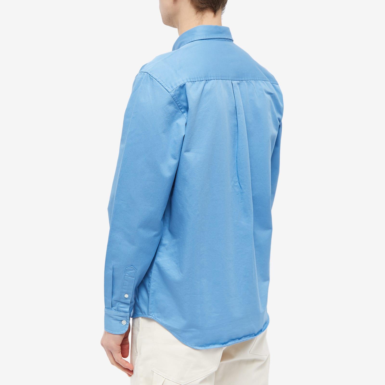 Carhartt WIP Madison Shirt in Blue for Men | Lyst