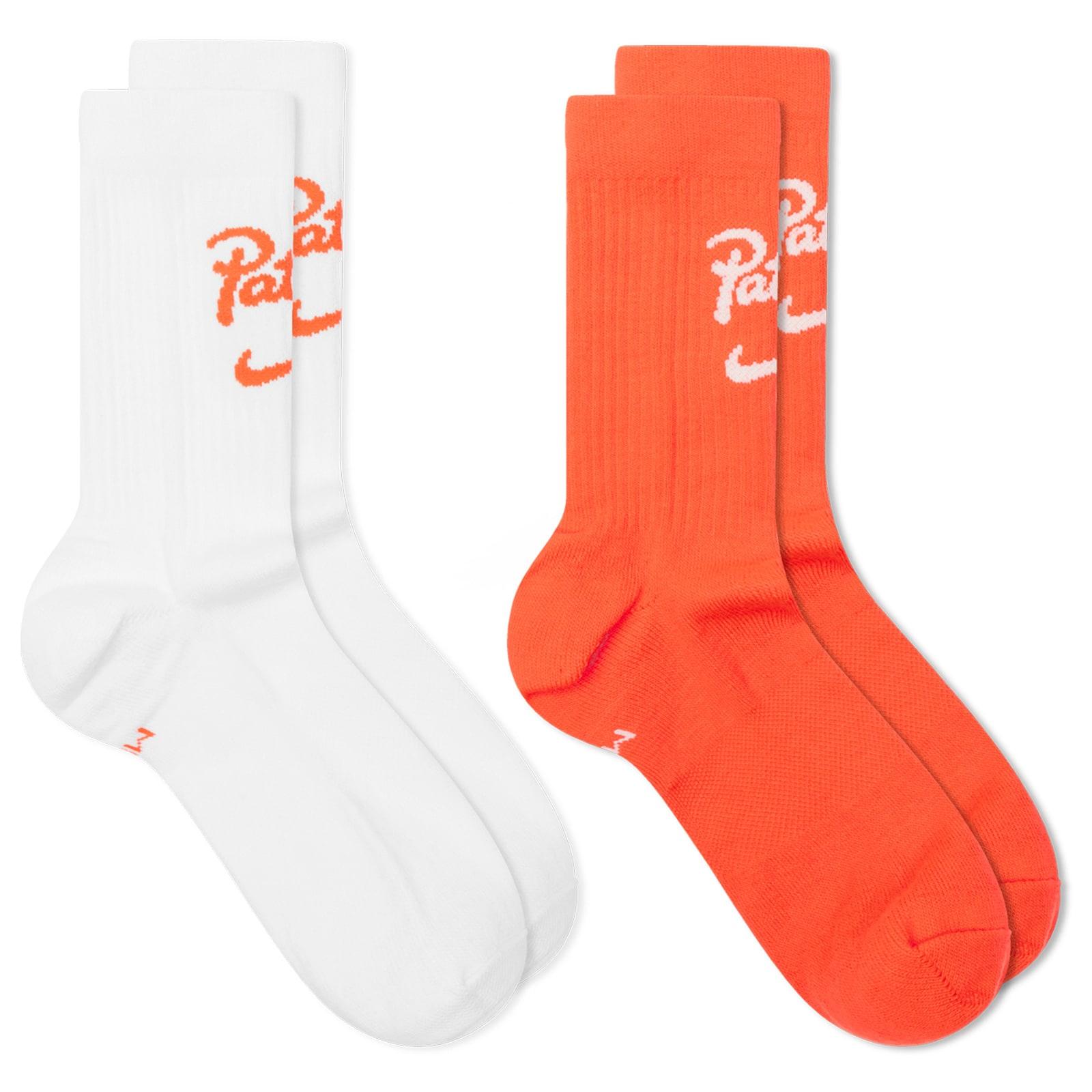 Nike X Patta Netherlands Essential Crew Sock 2 Pack in Red for Men