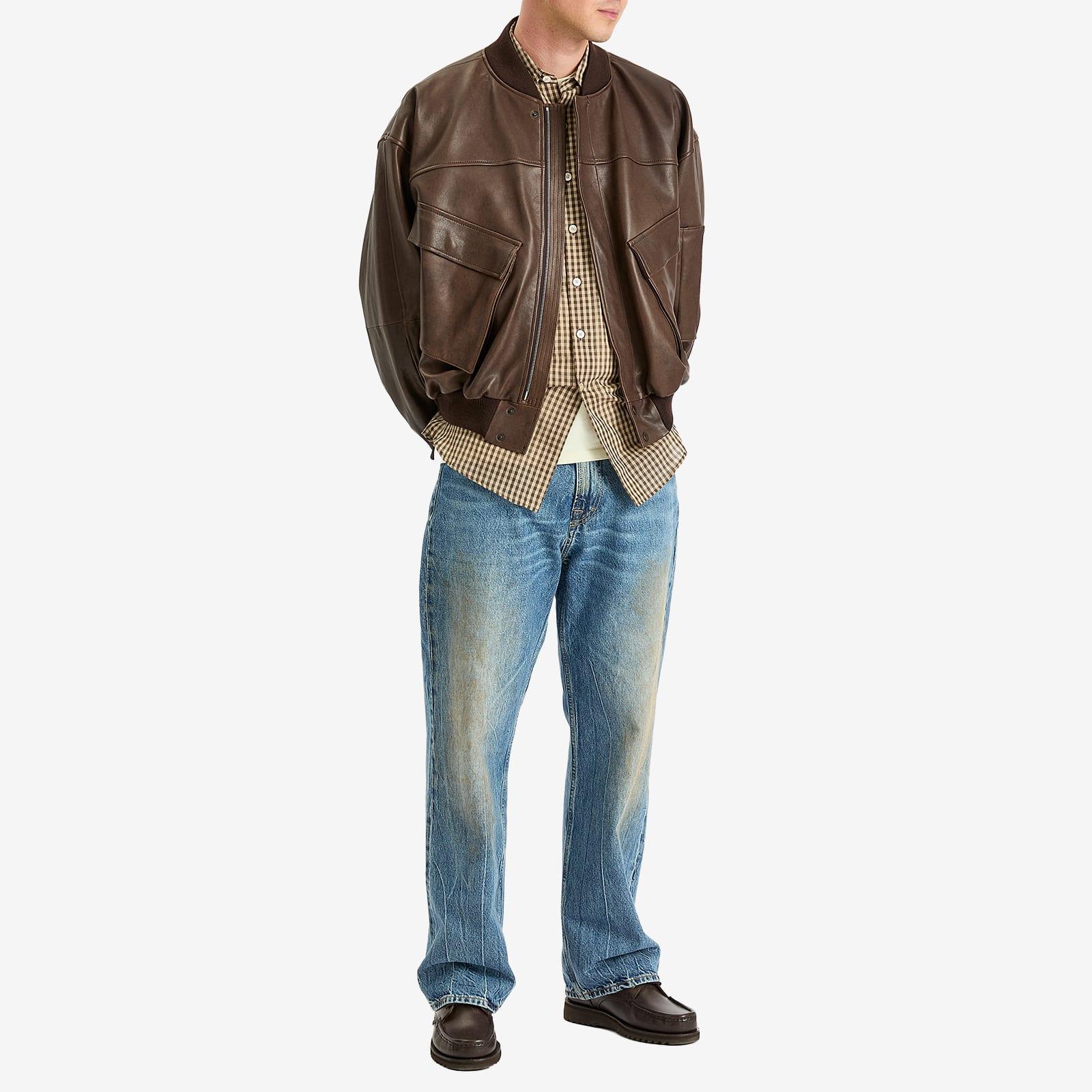 ジャケット・アウター AURALEE LAMB LEATHER FLIGHT BLOUSON 4 AURALEE Lamb Leather Flight Blouson in Brown for Men | Lyst UK