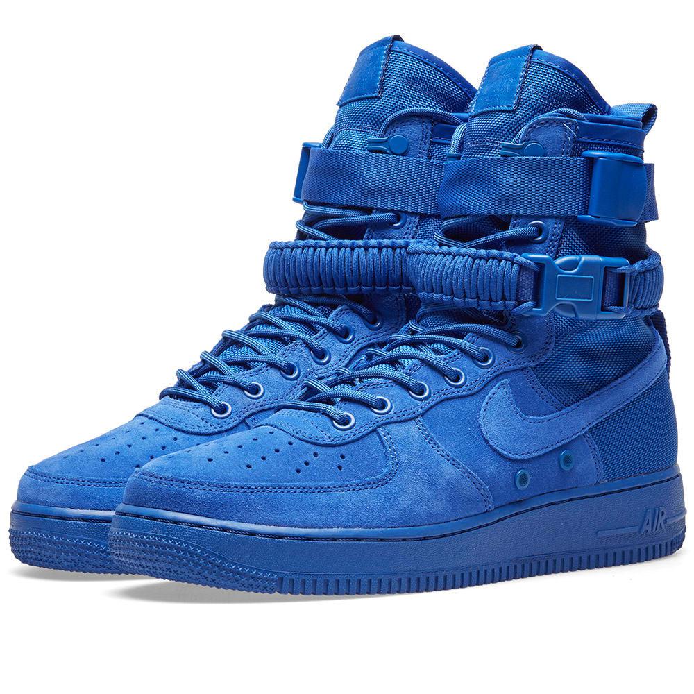 all blue air force ones