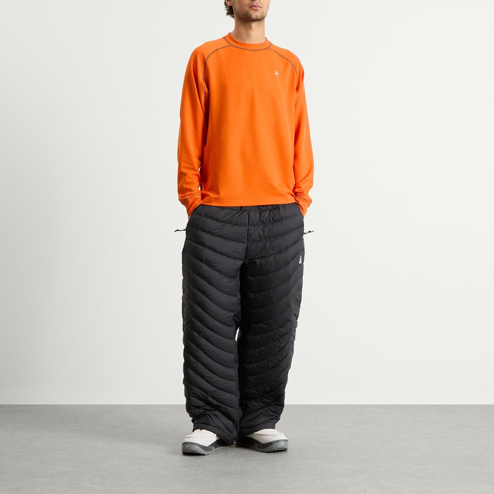 Nike Acg Chinati Long Sleeve Base Layer in Orange for Men | Lyst