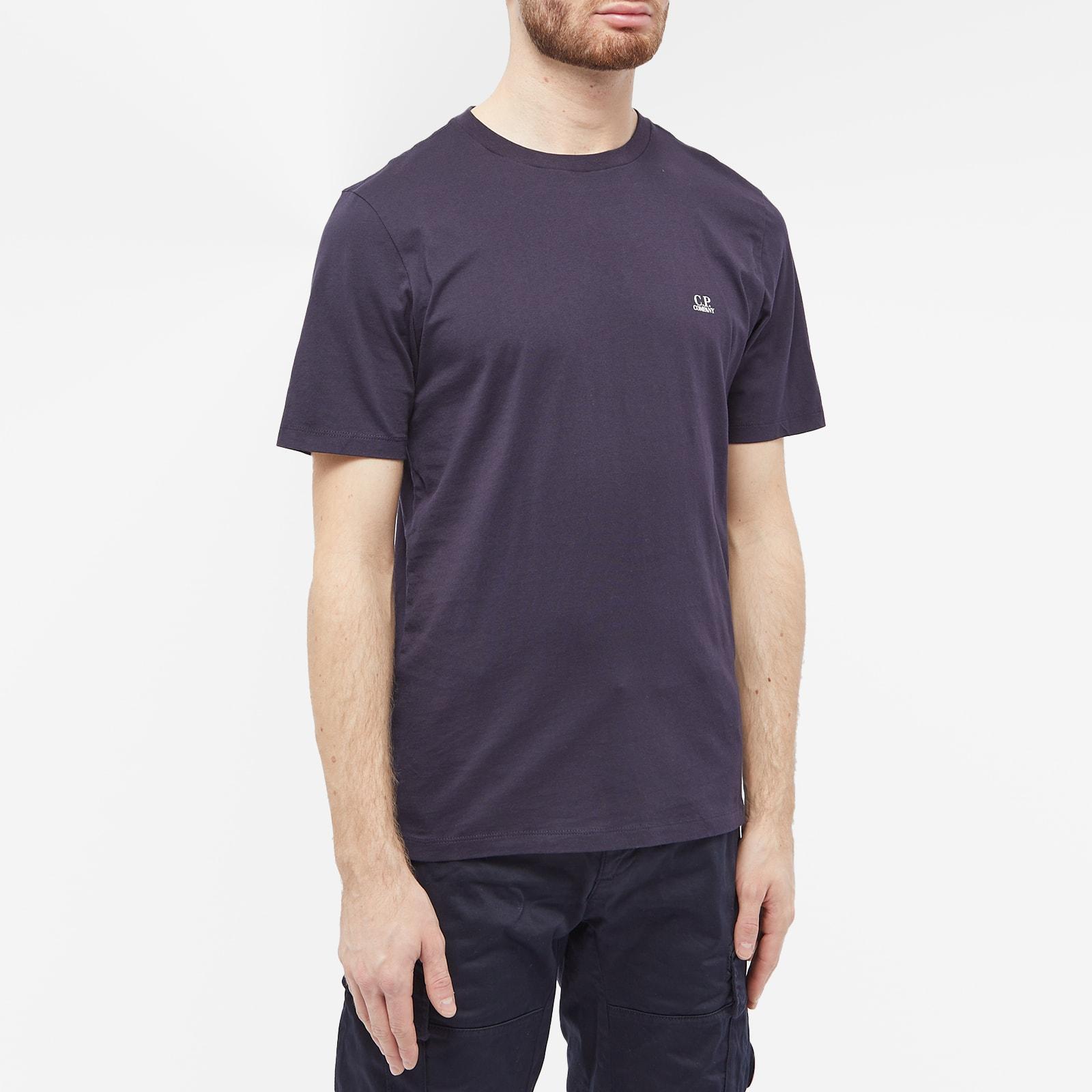 C.P. Company Small Logo T-shirt in Blue for Men | Lyst