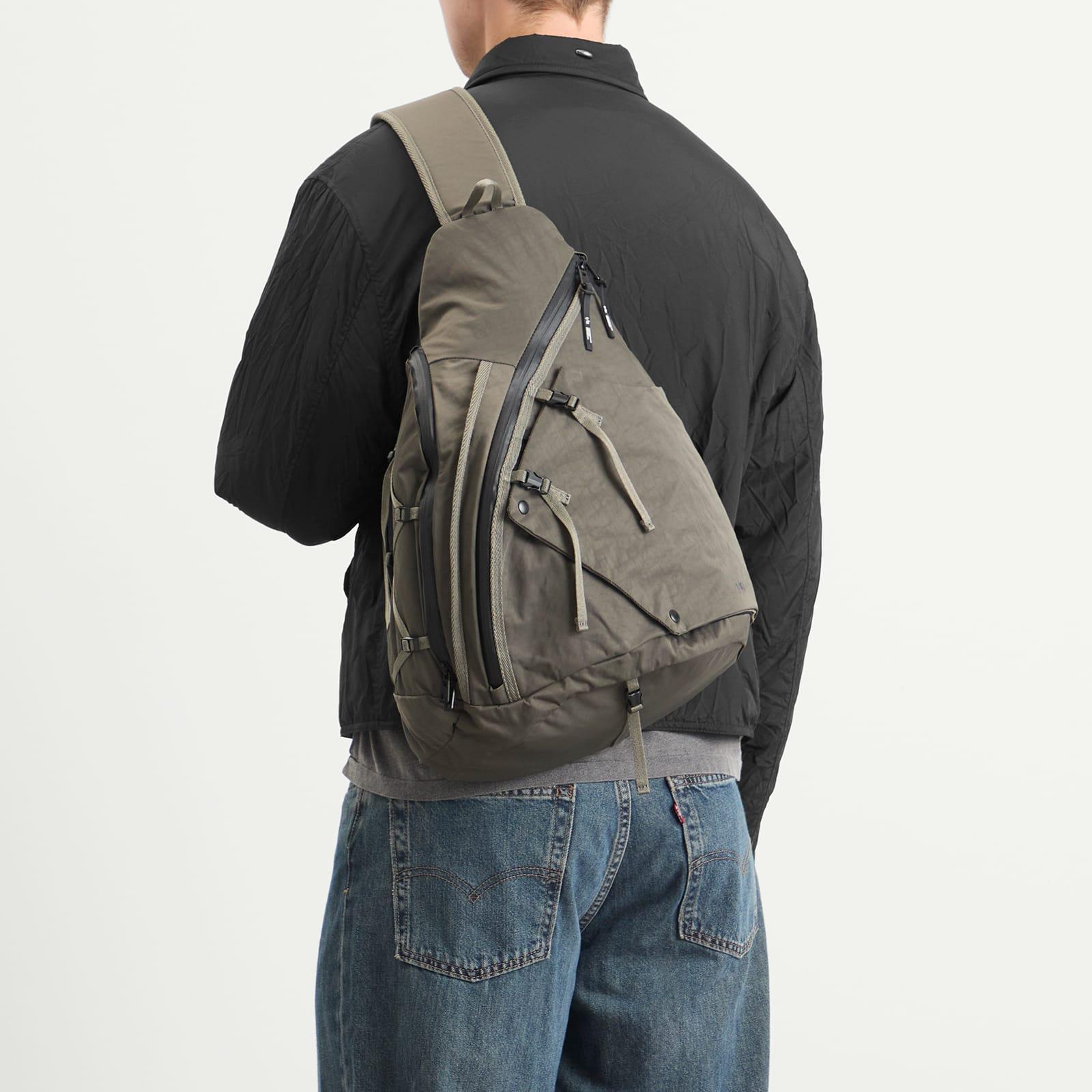 F/CE Textured Twill 3 Points Slinger Bag in Brown | Lyst Australia