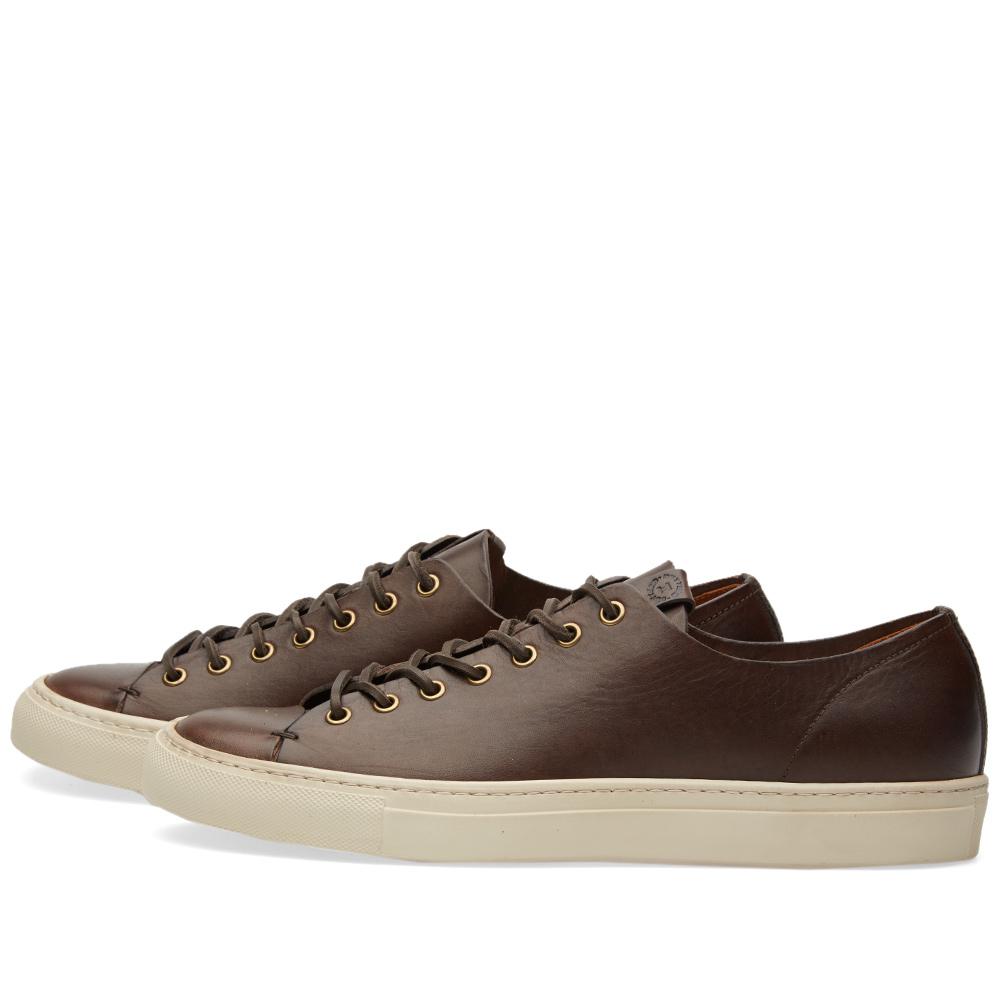 Buttero Tanino Low Leather Sneaker in Brown for Men - Lyst