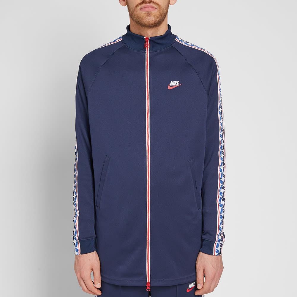 Nike Synthetic Nike Nsw Taped Track Jacket Poly in Navy (Blue) for Men -  Lyst