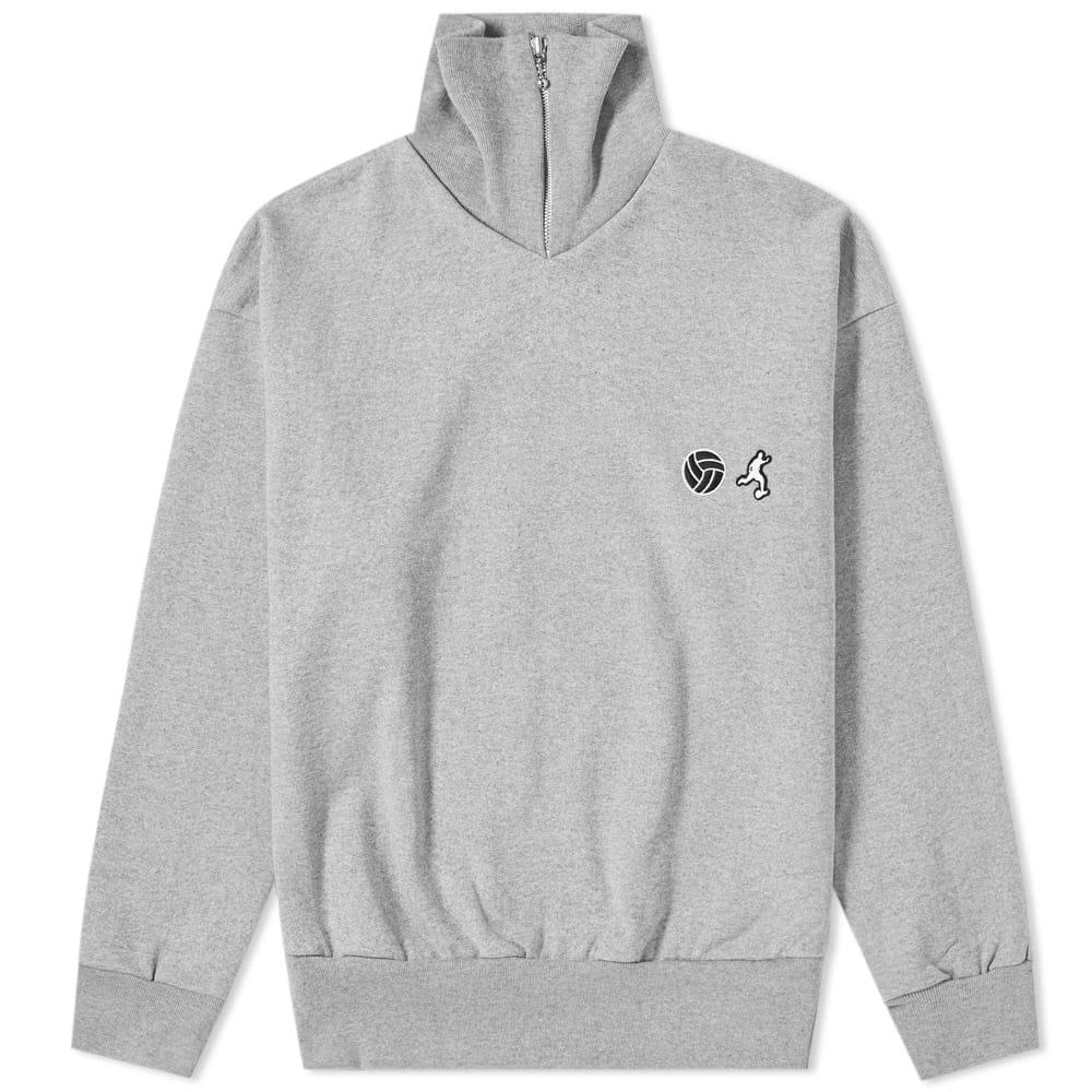 gosha football sweater