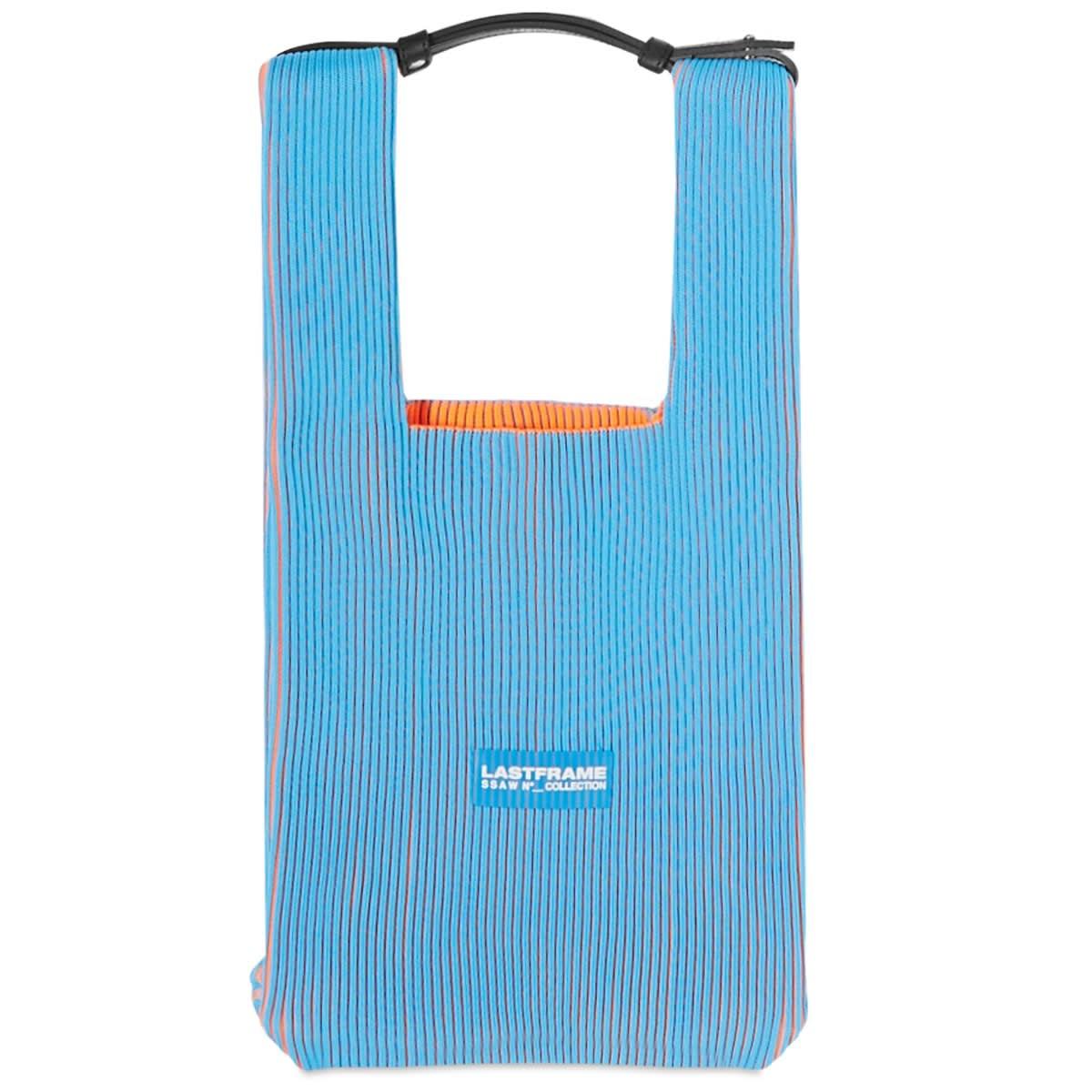 ★関税・送料込み★LASTFRAME★ Two Tone Okamochi Bag Medium LASTFRAME Two Tone Okamochi Bag Medium in Blue | Lyst