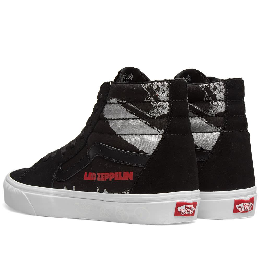 vans led zeppelin sk8 hi