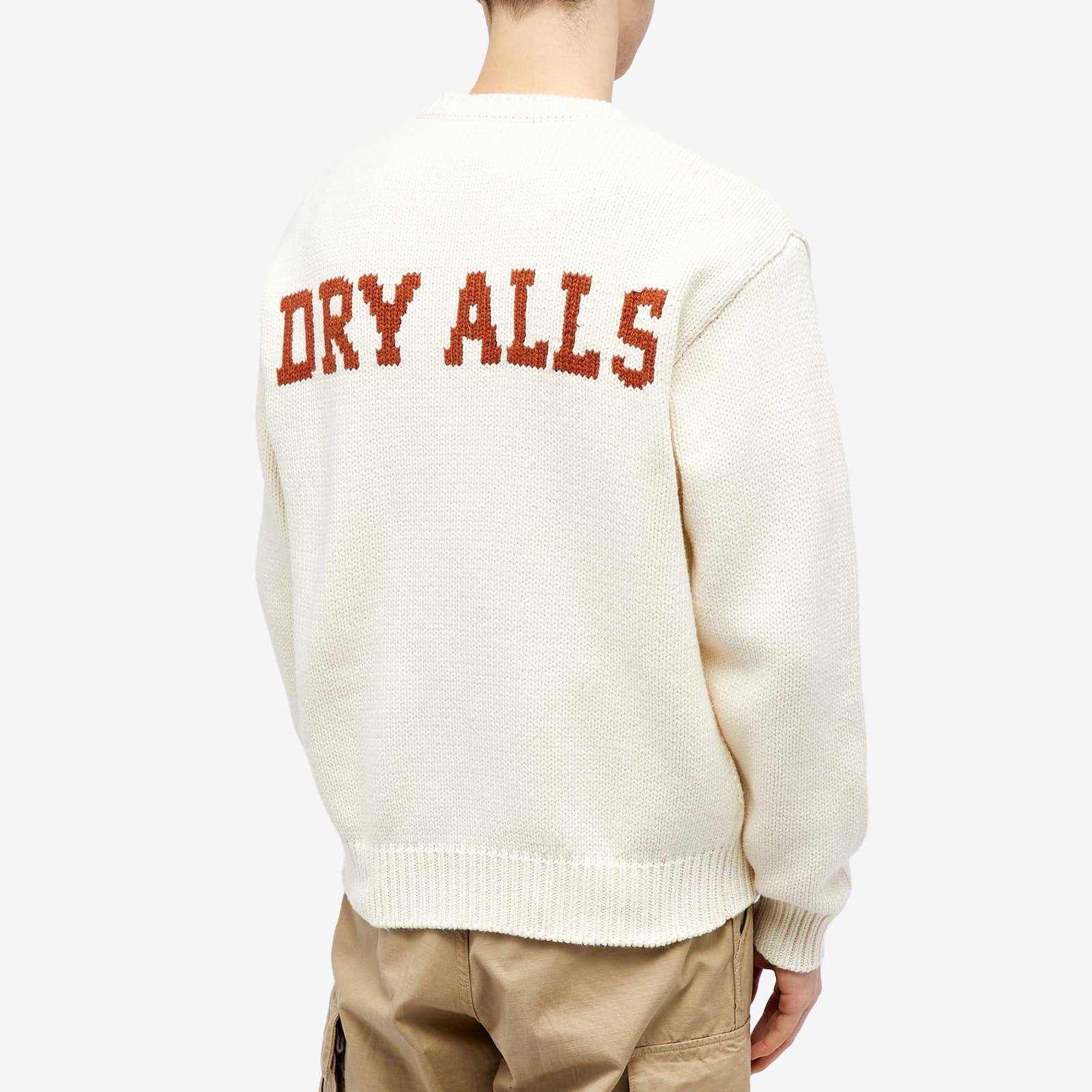 Human Made Dachs Knit Sweater in White for Men | Lyst