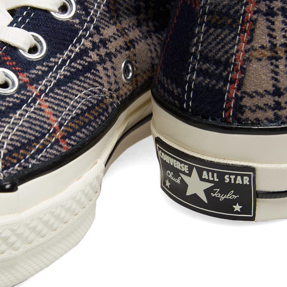 converse chuck taylor 1970s hi luxury plaid