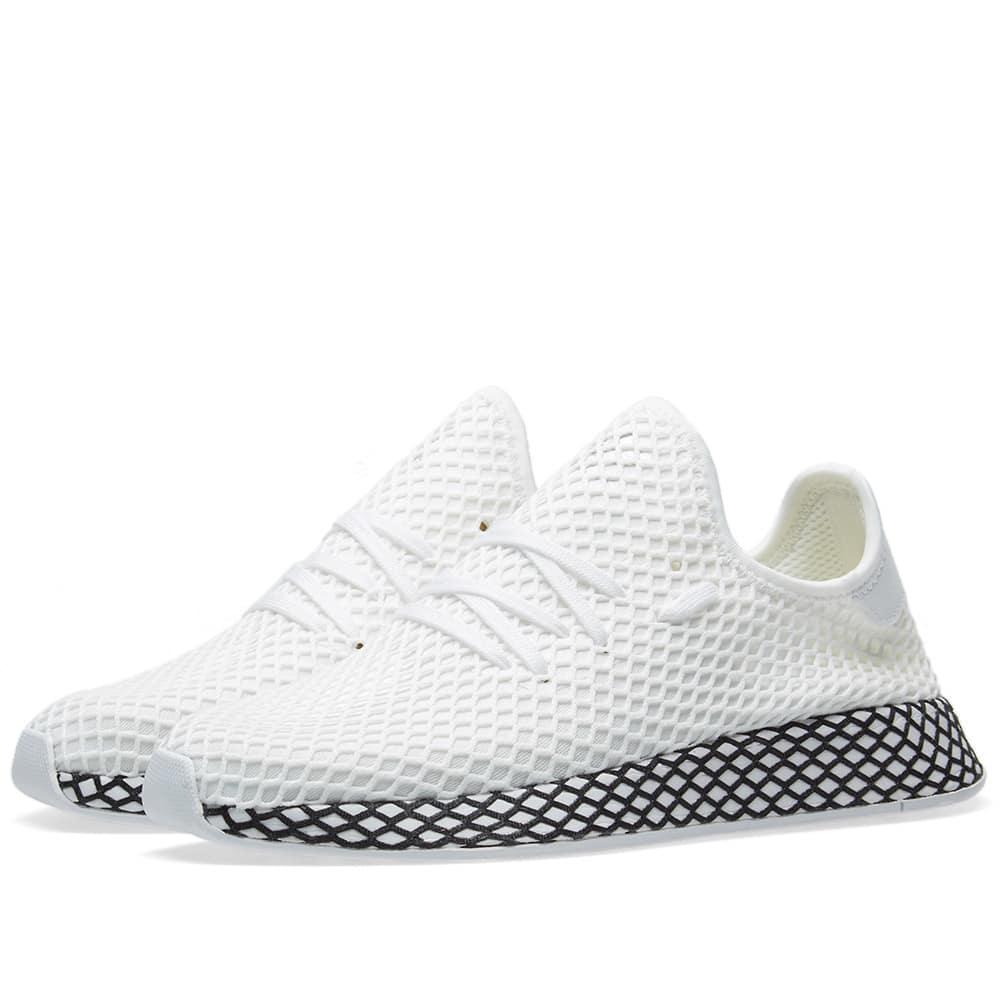 keep it up Always role adidas Deerupt Runner in White for Men | Lyst