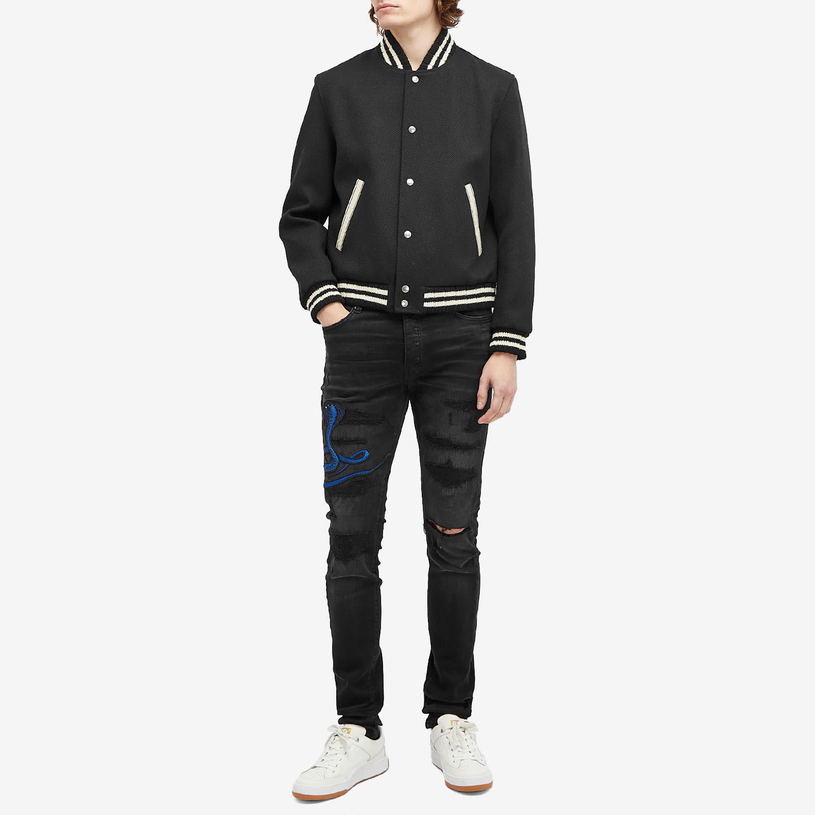 大人気★【AMIRI】Snake Chinese New Year フーディ AMIRI Men's CNY Snake Hoodie in Black/Red Amiri