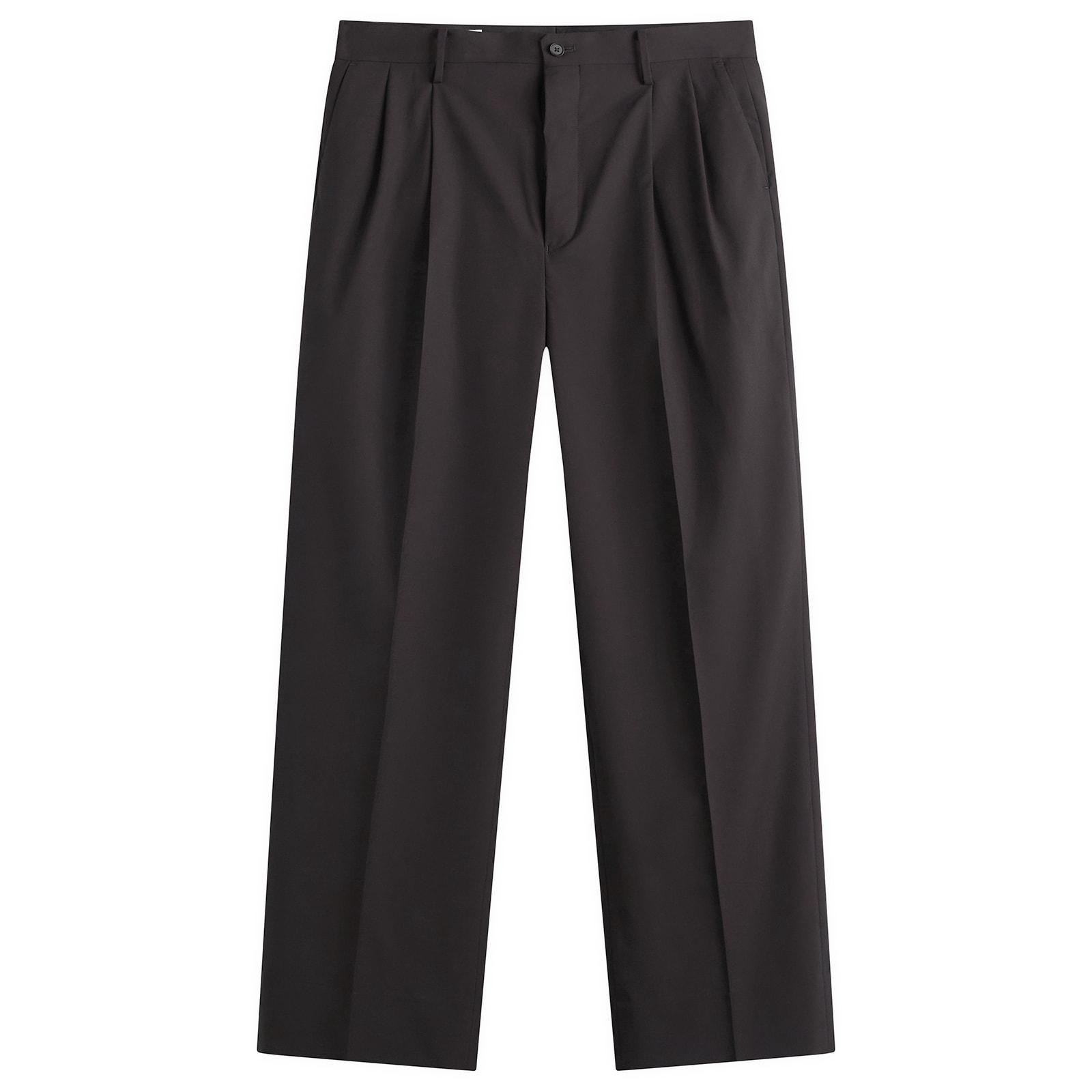 Kaptain Sunshine Wool Poplin Shoecut Trousers in Gray for Men | Lyst