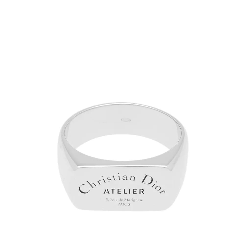 dior ring silver