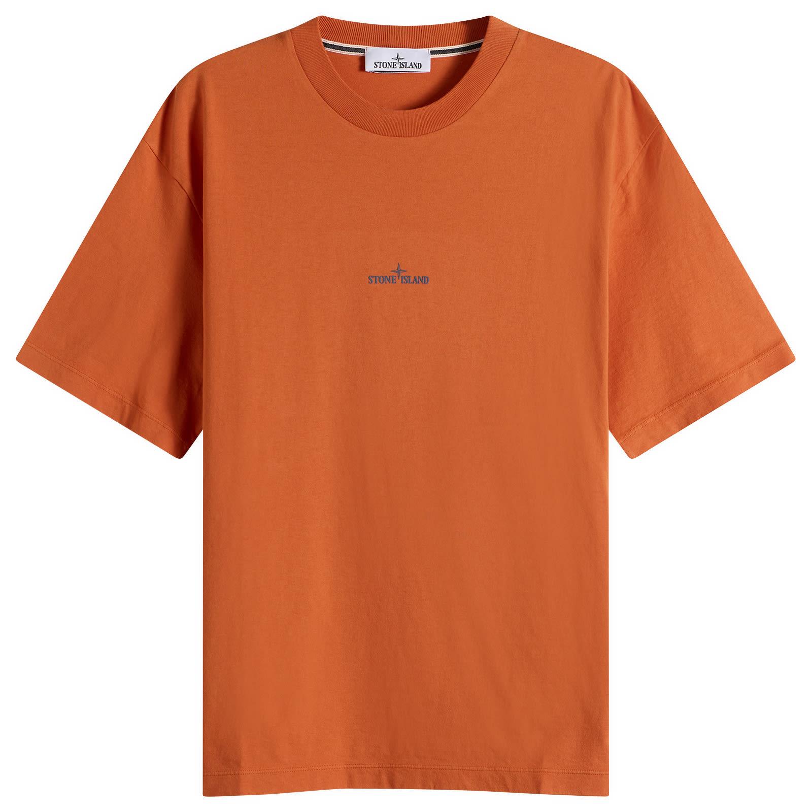 Orange Stone Island T-shirts for Men | Lyst