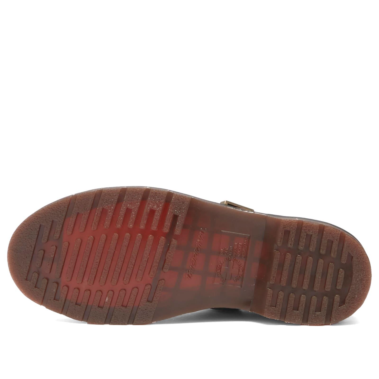 Dr. Martens Leather T-Bar Mary Jane Shoes in Brown | Lyst