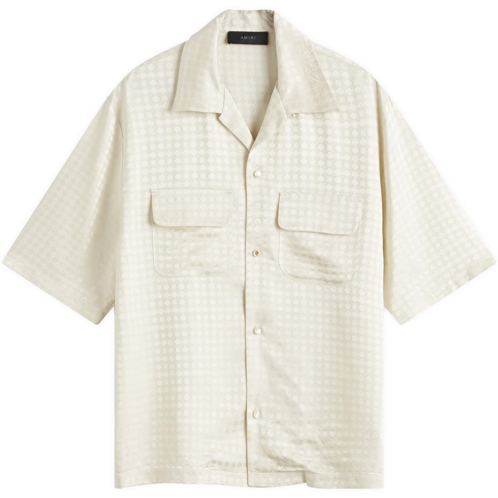 アミリ Amiri Quad Jacquard Camp Shirt AMIRI MA Quad Jacquard Camp Shirt | Nordstrom