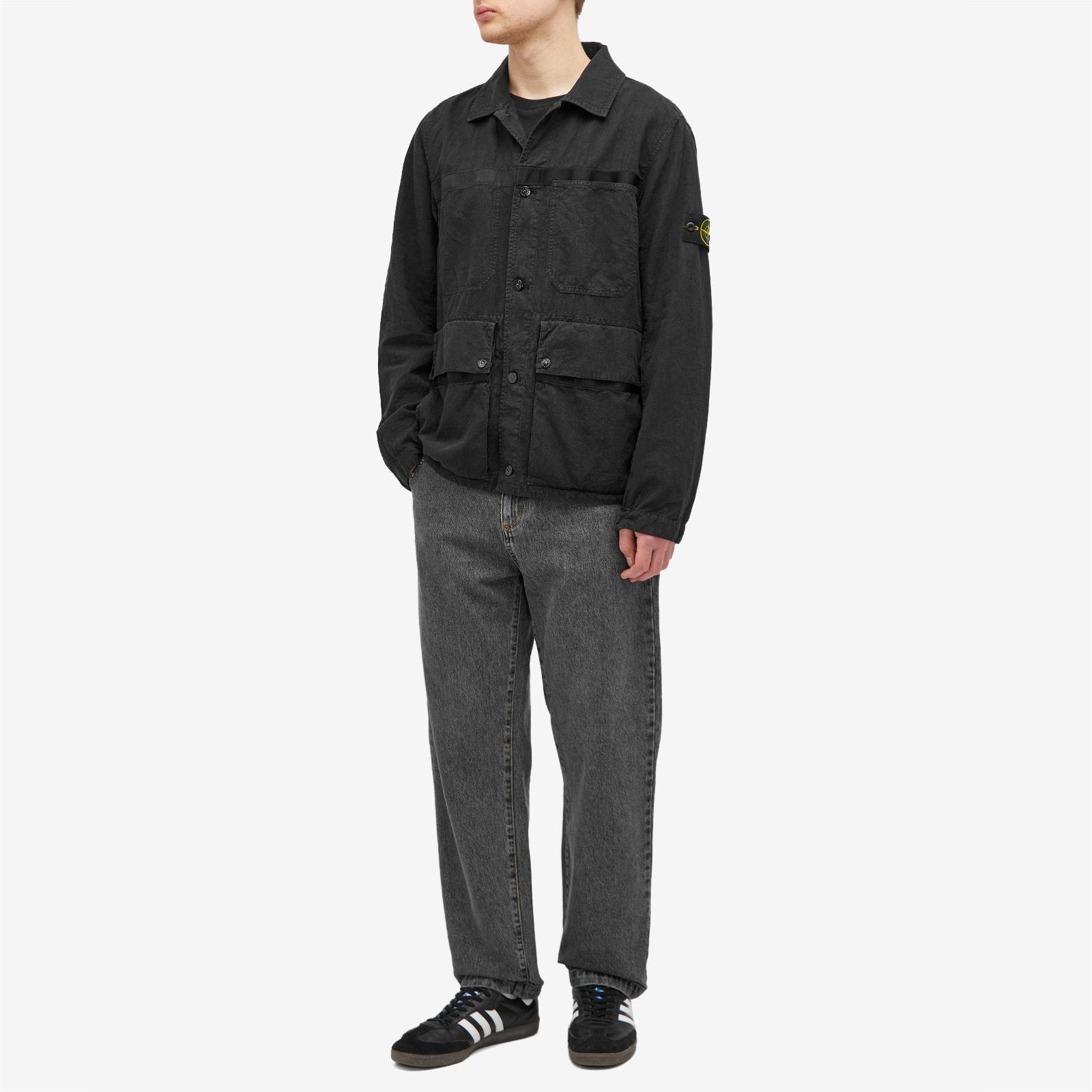 Stone Island Lini Nylon Tela-Tc Jacket in Black for Men | Lyst Stone Island Lini Nylon Tela-Tc Jacket in Black for Men | Lyst