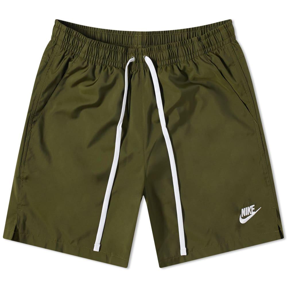 Nike Retro Woven Shorts in Green for Men | Lyst