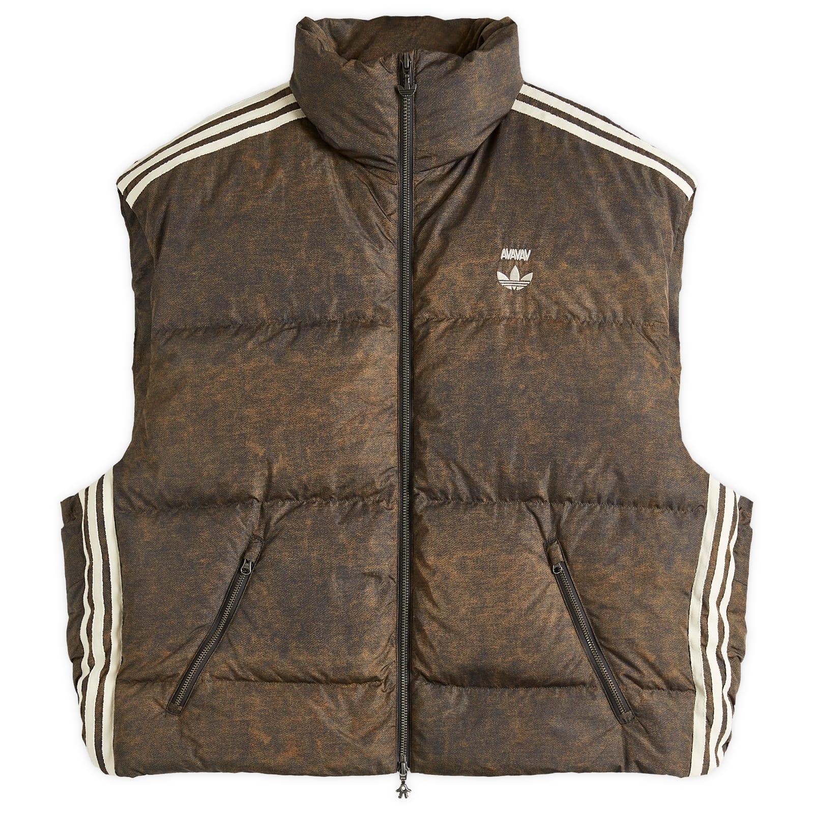 adidas avavav ダウンベスト ダークブラウン adidas By Avavav Down Vest in Green | Lyst UK