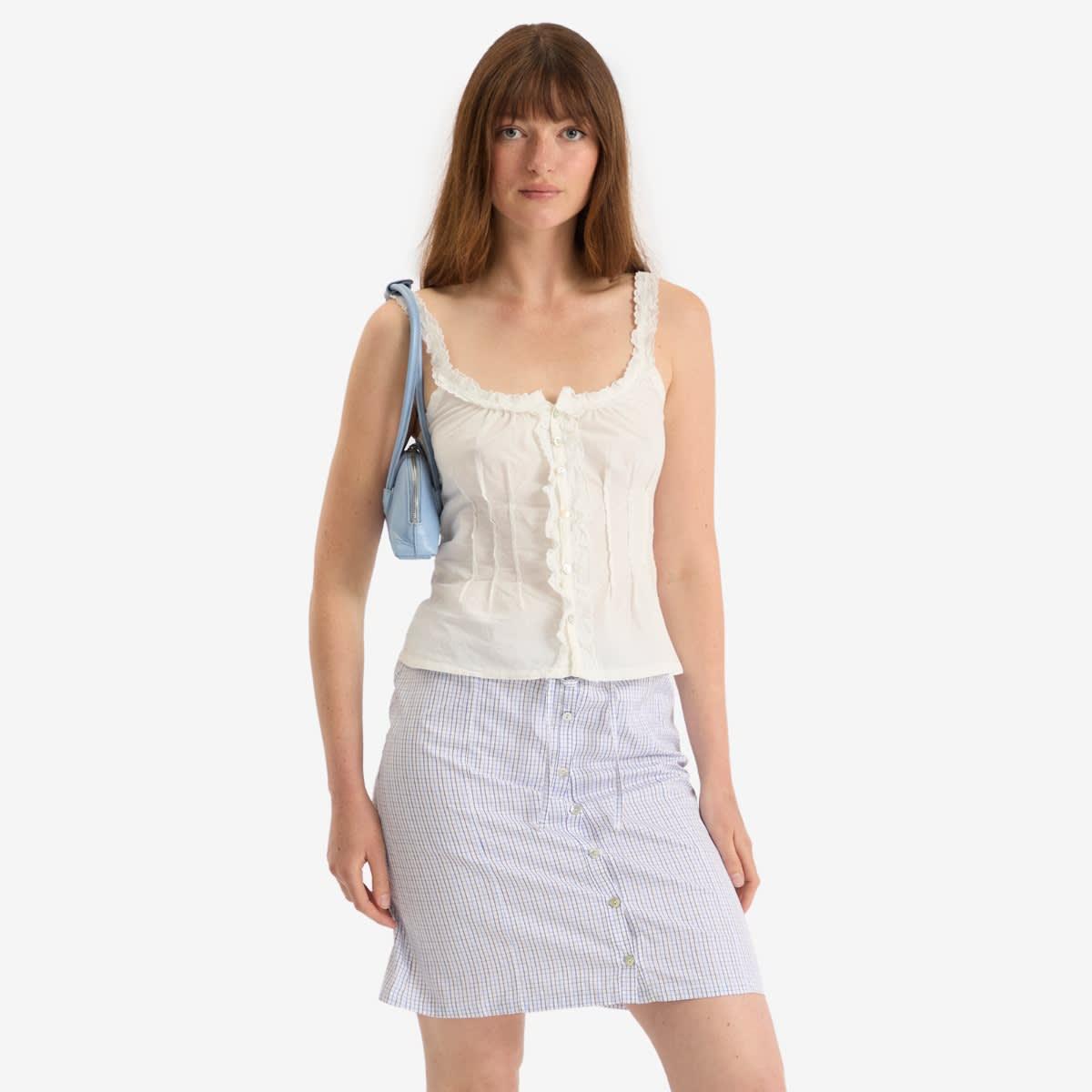 【関税込み】Fruity Booty ホワイト Broderie スコート White Fruity Booty Clothing for Women | Lyst