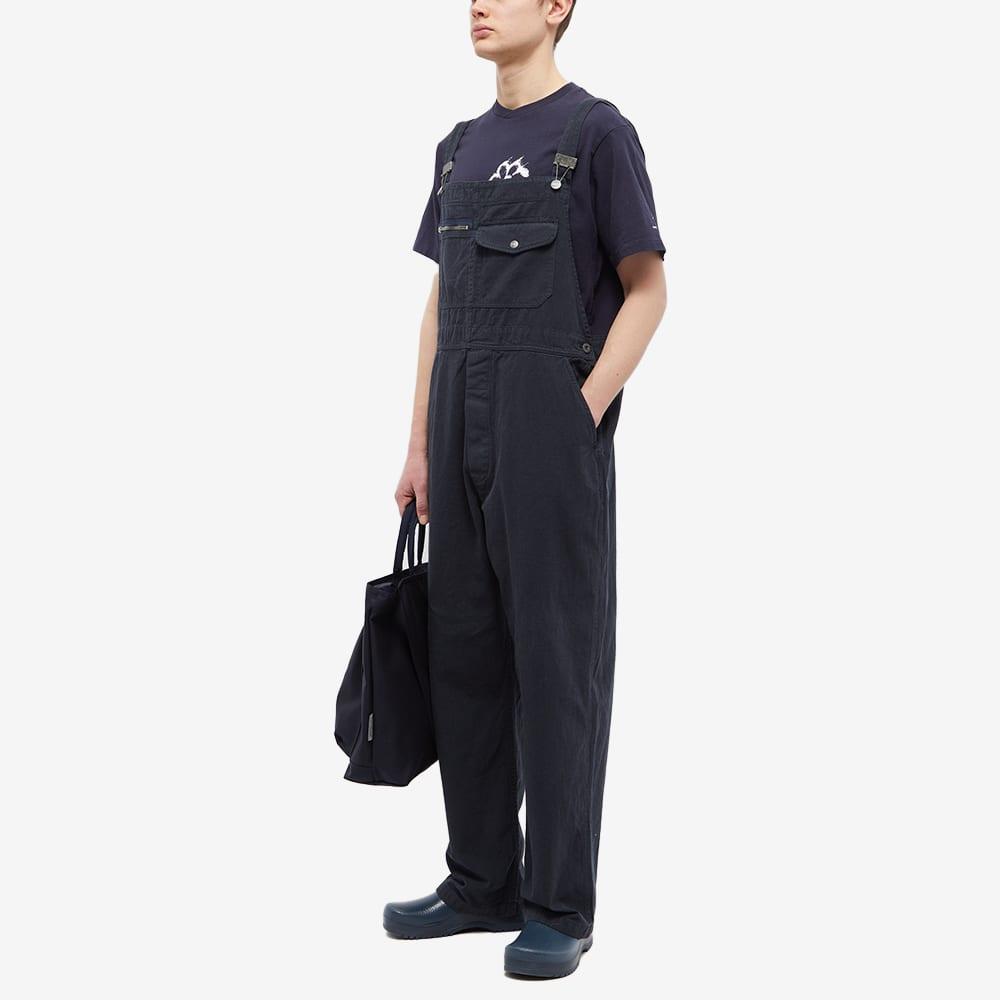 NIGELCABOURN × LYBRO  NAVAL DUNGAREE Very Goods | Lybro Dark Black Navy Naval Dungaree by Nigel